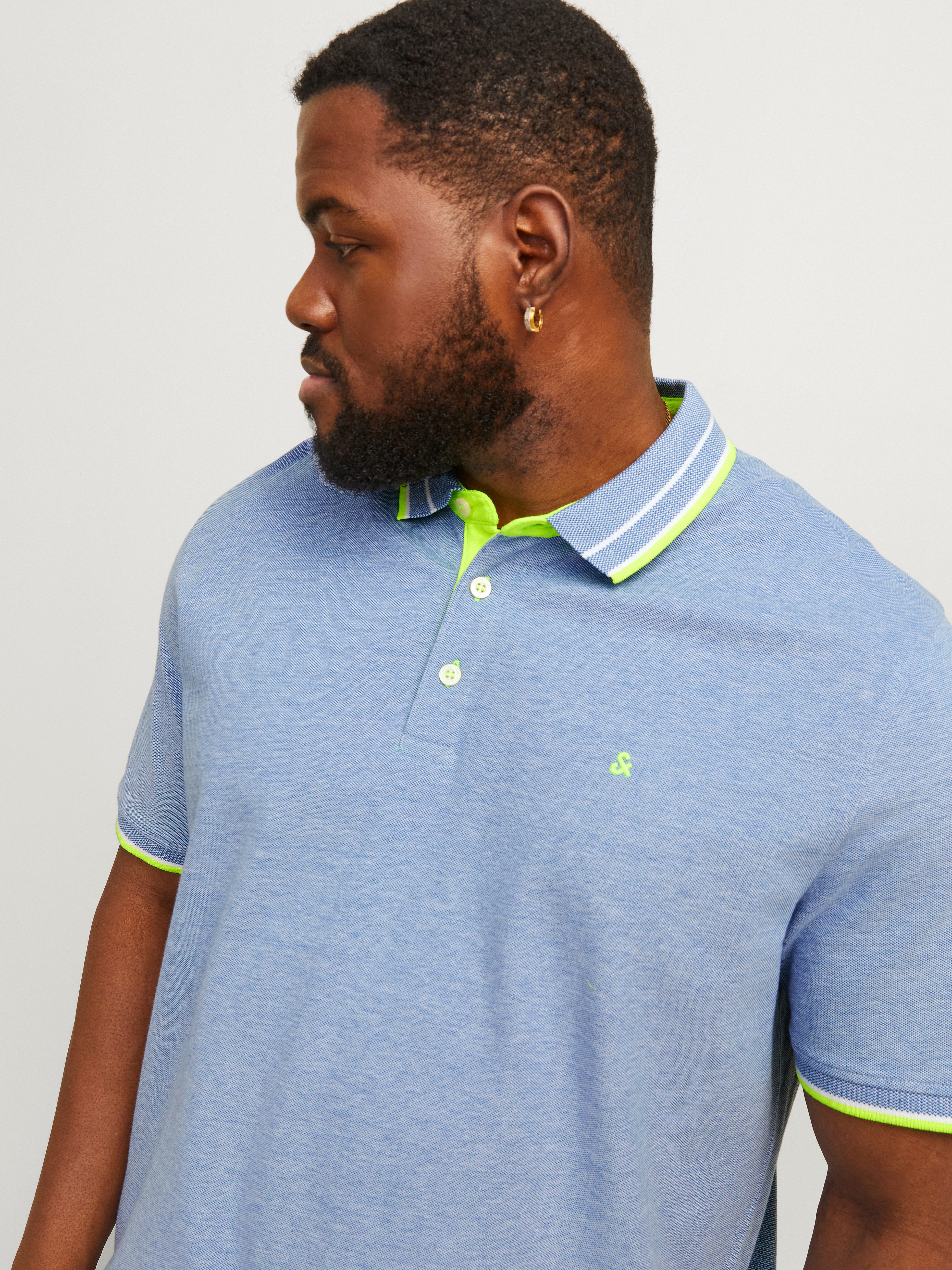 Jack & Jones PlusSize Poloshirt JJEPAULOS POLO SS NOOS PLS