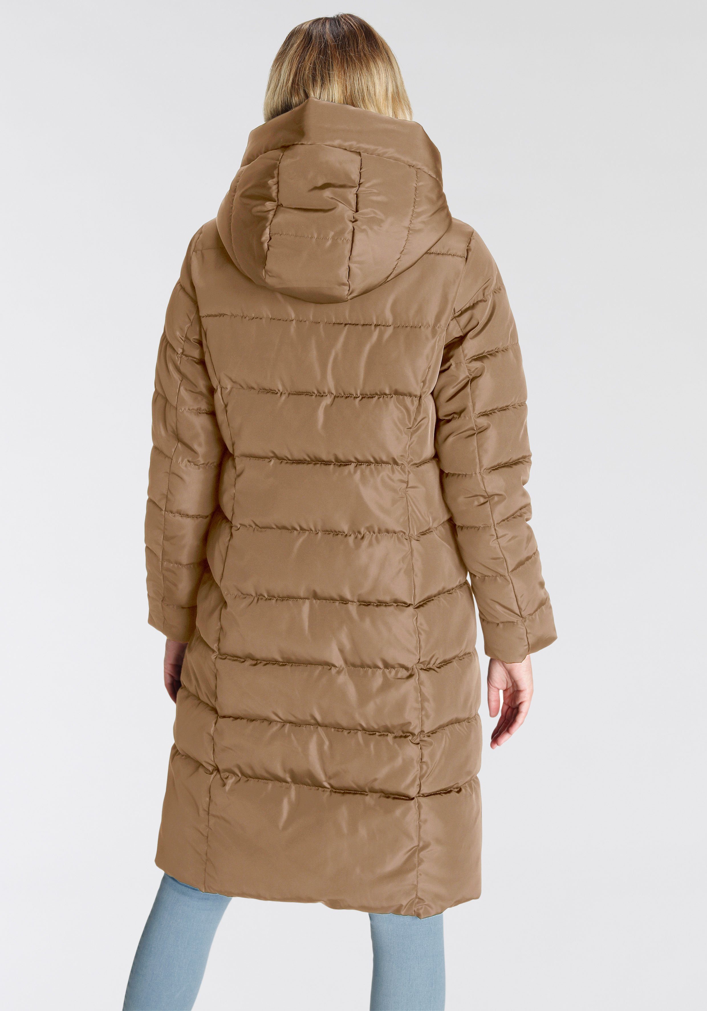 Only Gewatteerde jas ONLTINA PUFFER X LONG COAT OTW