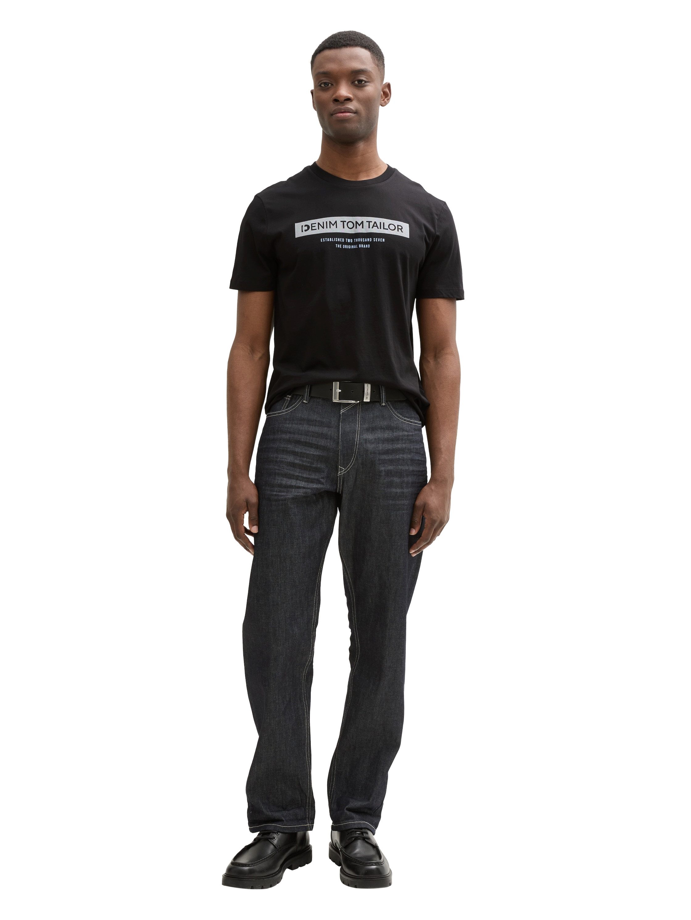 Tom Tailor Denim T-shirt met verschillende logoprints