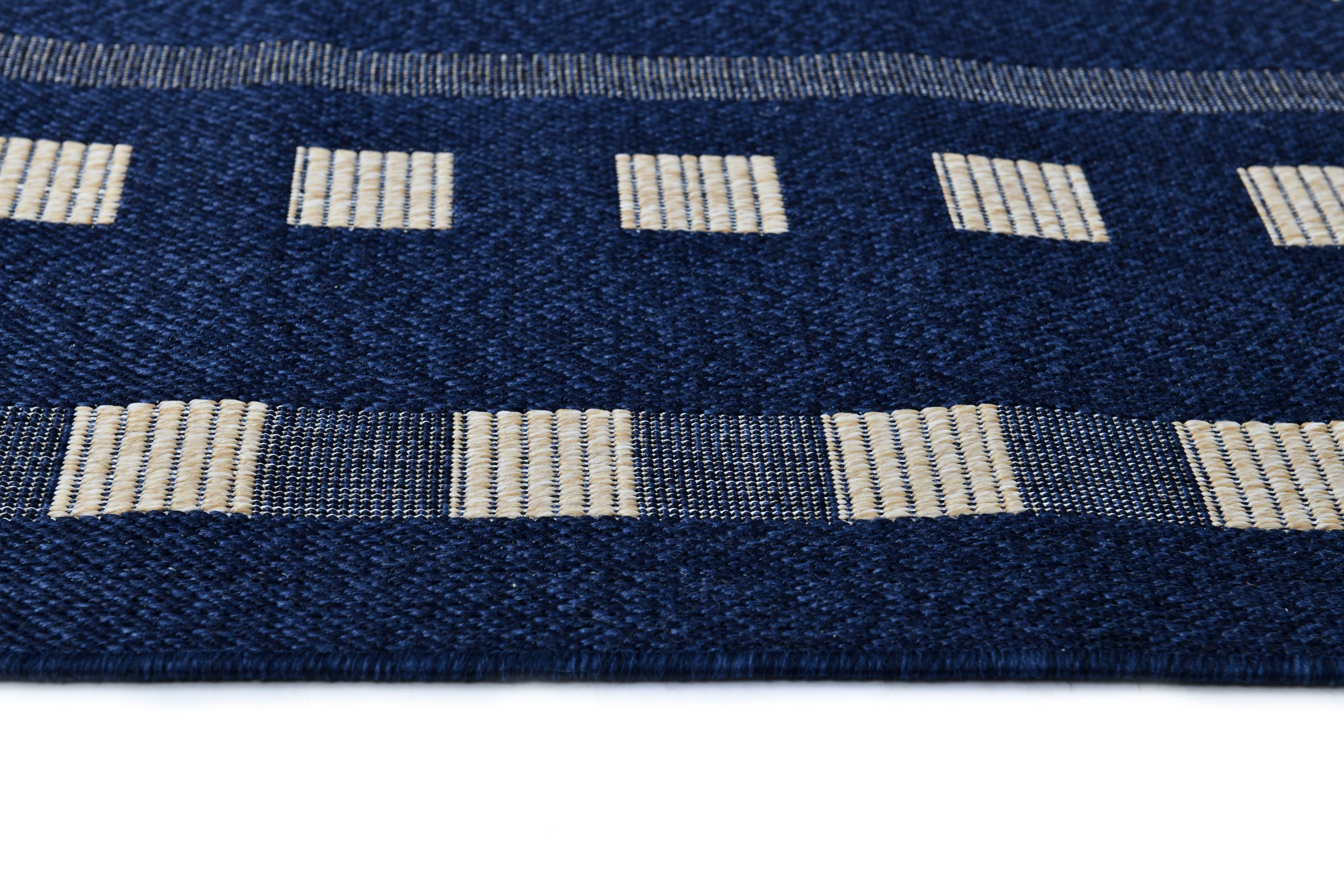 andas Vloerkleed Dalija Geschikt voor buiten, sisal-look, weerbestendig & uv-bestendig, platweefsel