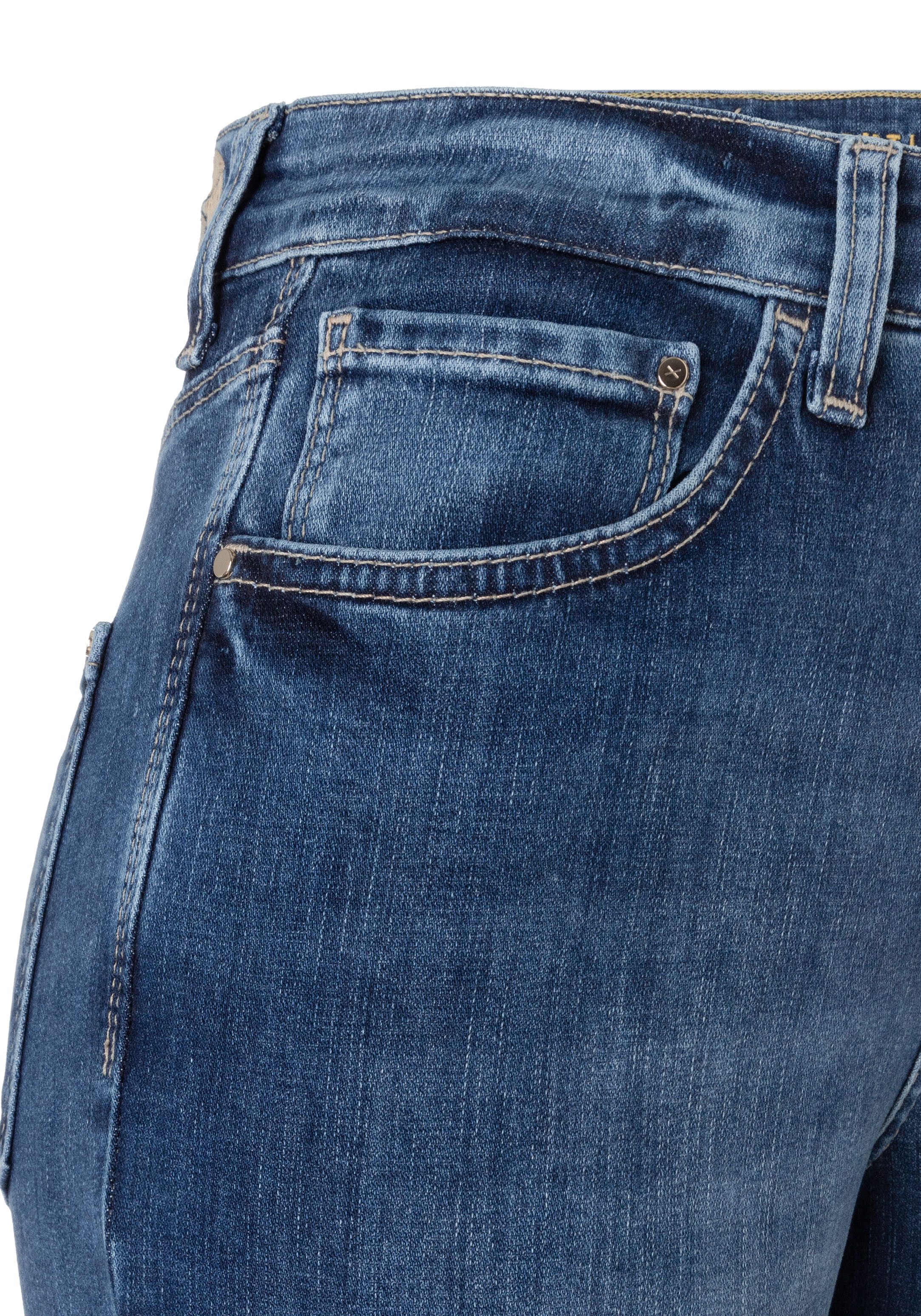 MAC 3/4 jeans Dream Kick Modieus verkorte en licht uitlopende zoom