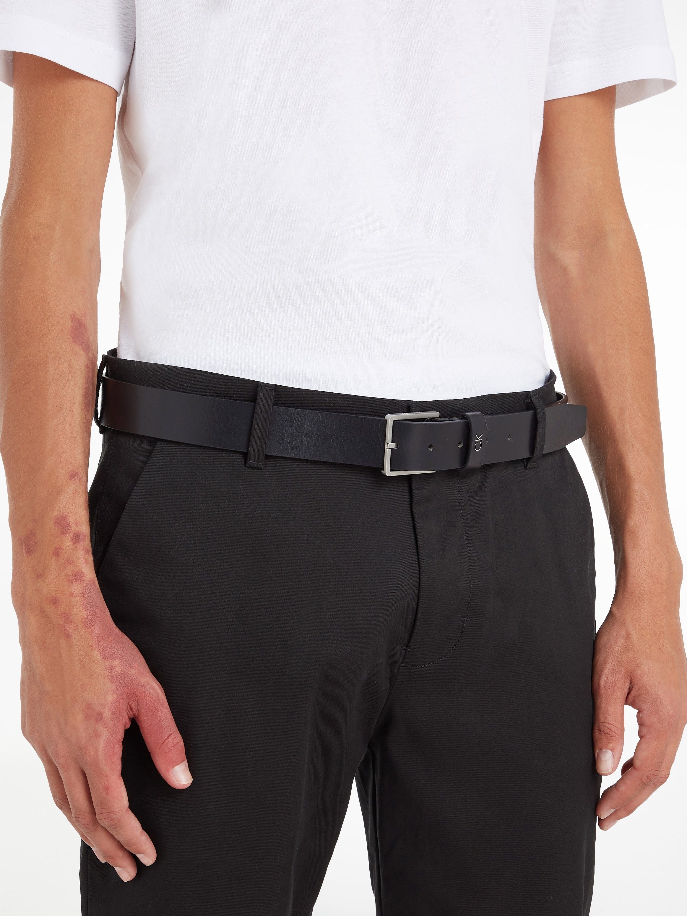 Calvin Klein Leren riem FORMAL BELT 3.5CM