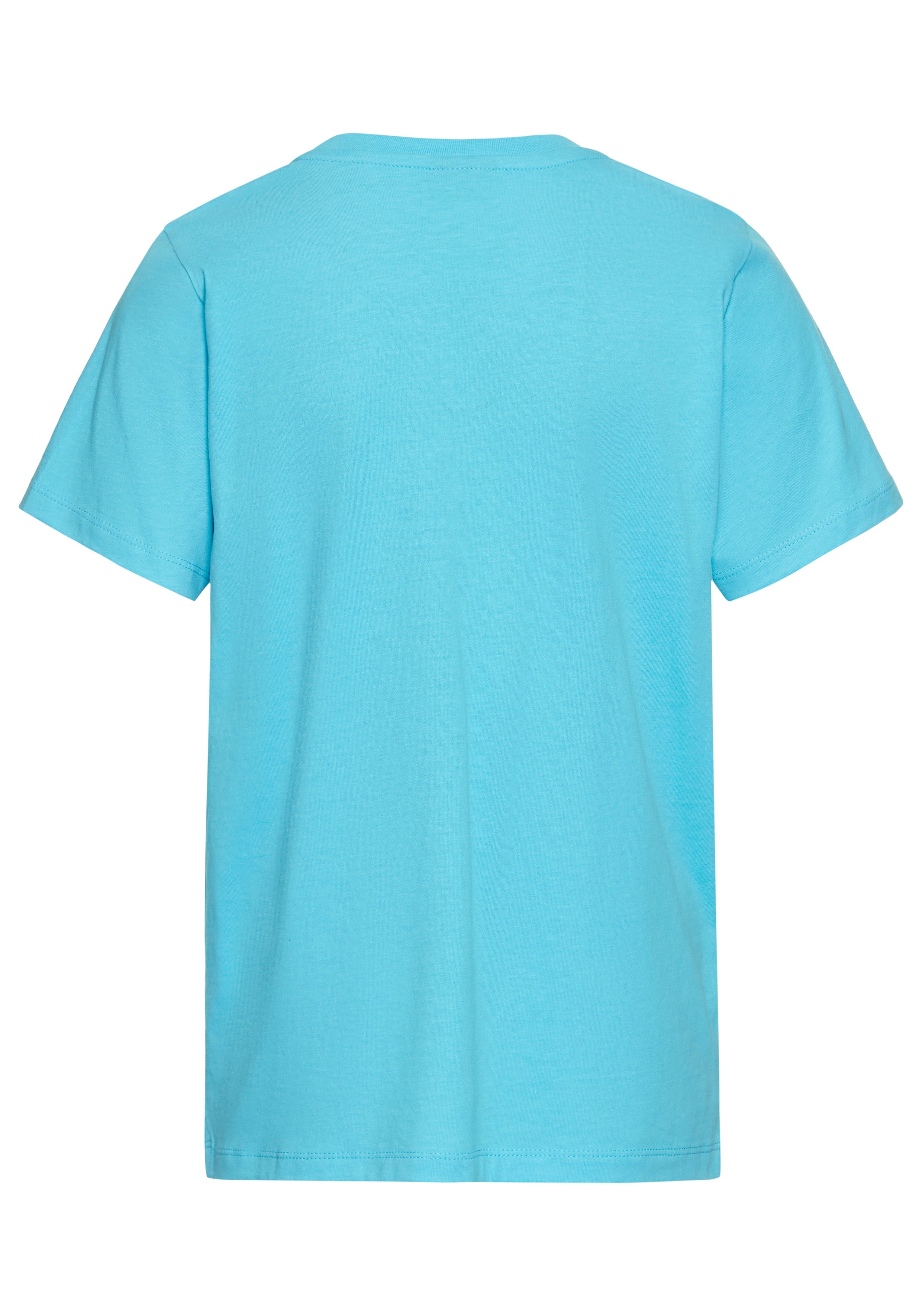 DELMAO T-shirt Met logoprint voor jongens Korte mouwen, basic pasvorm, met logo print, ronde hals