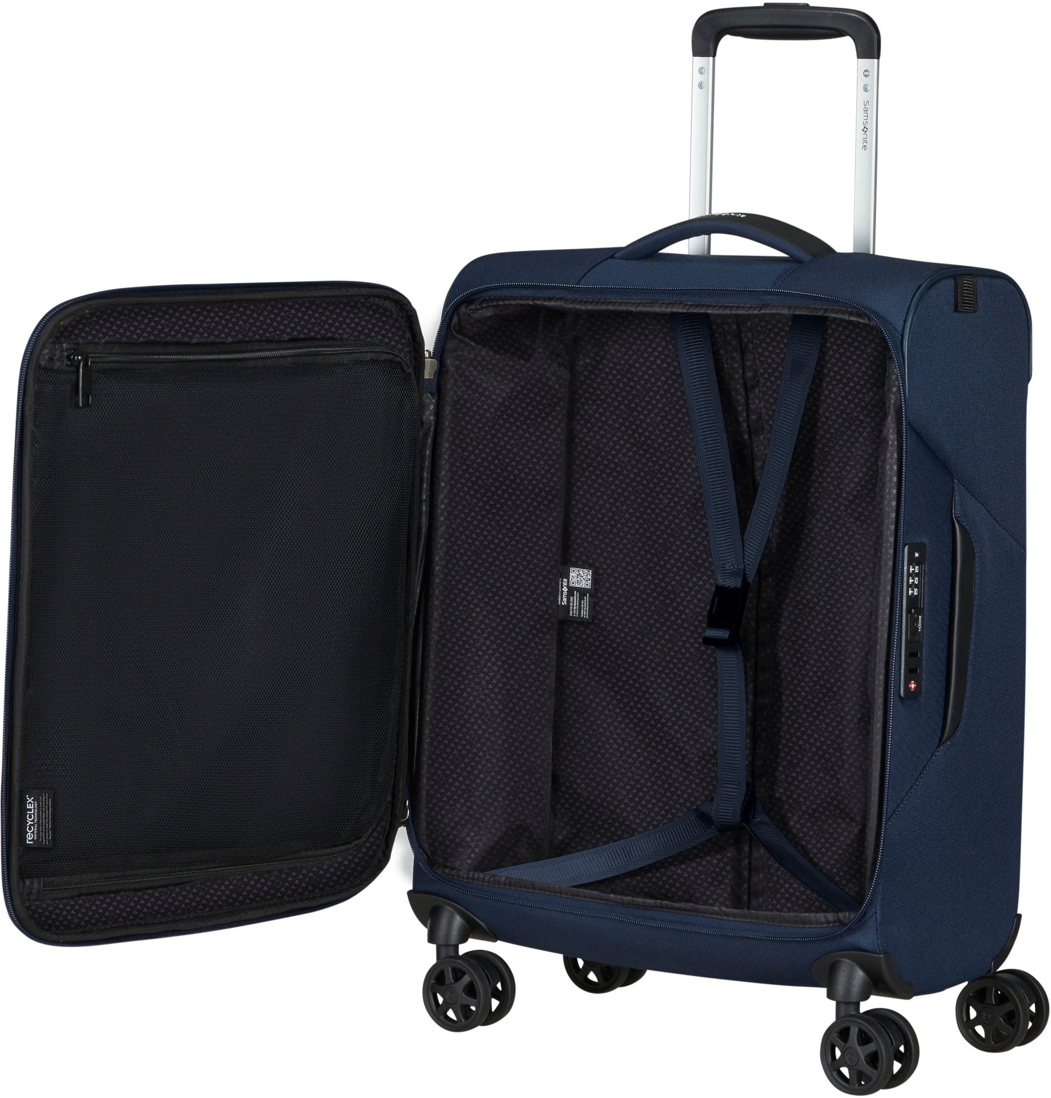 Samsonite Zachte bagage trolley LITEBEAM, verschillende maten en kleuren