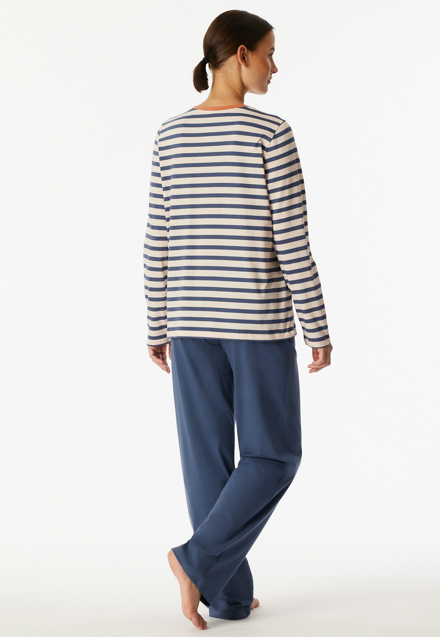 Schiesser Pyjama Casual Essentials met comfortabele boorden (2-delig)