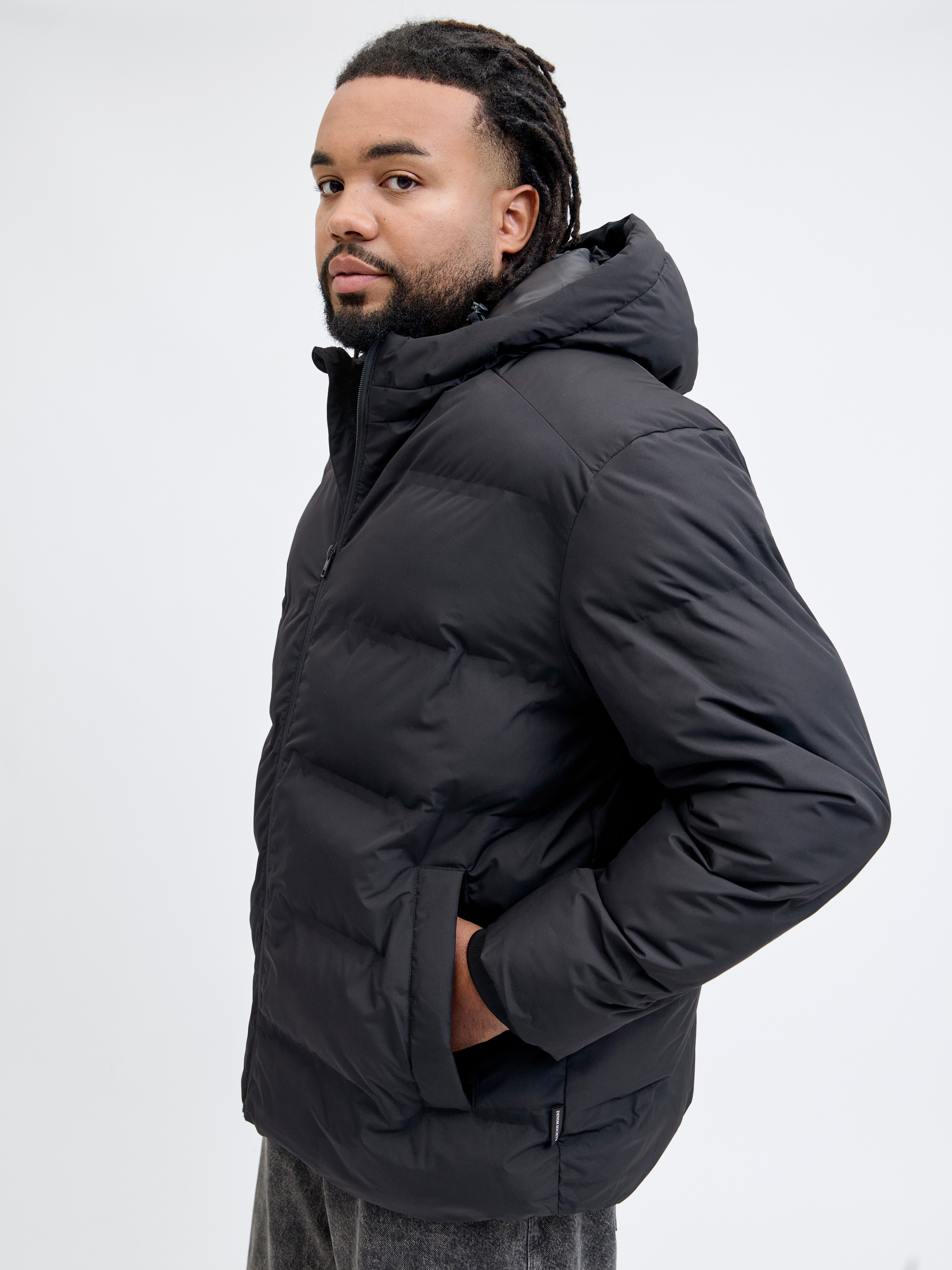 Jack & Jones PlusSize Gewatteerde jas JJESOHO PUFFER HOOD SN PLS