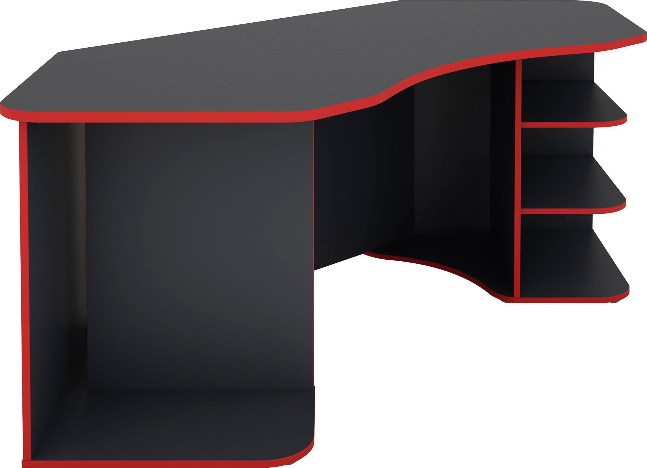 byLIVING Gamingtafel Thanatos Breedte 198 cm, modern hoekbureau