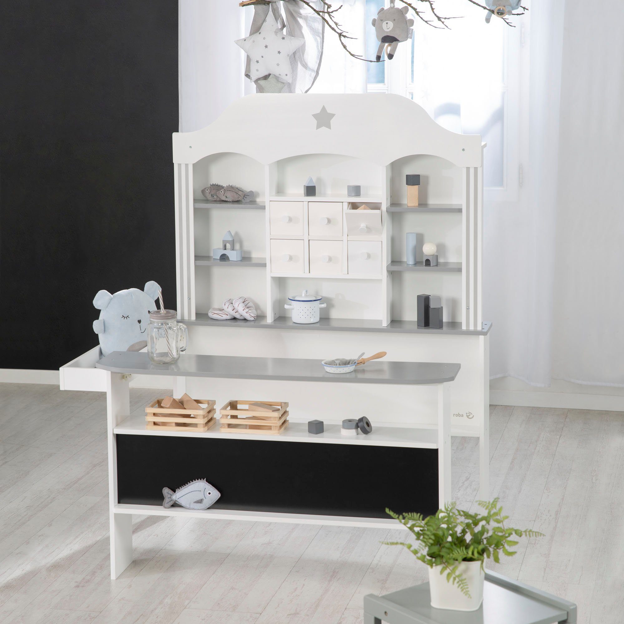 Roba® Winkel Snoepwinkel, wit