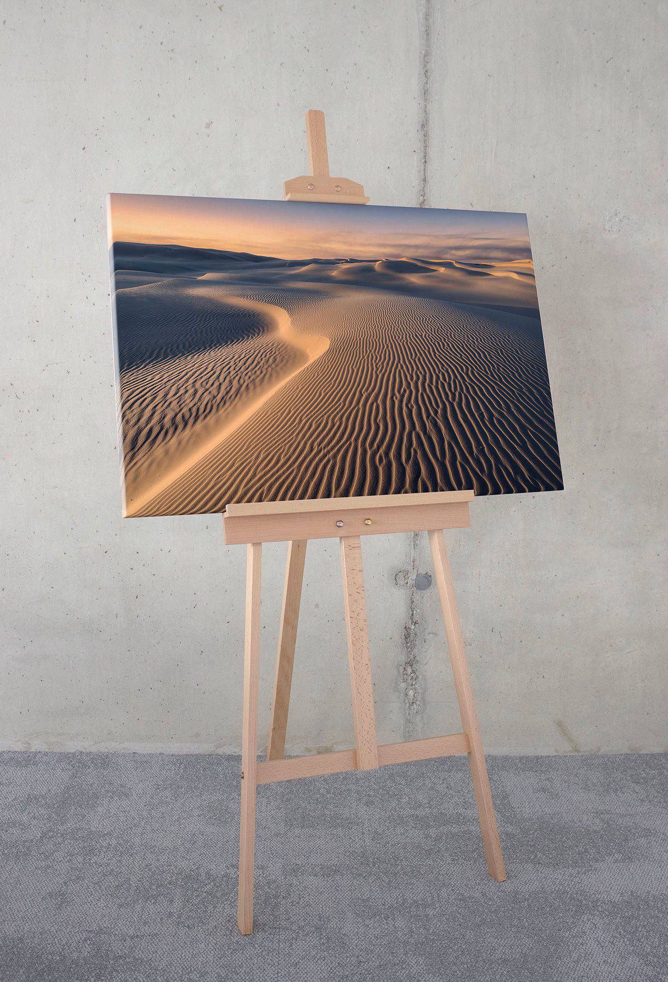 Komar Artprint op linnen Sand Storm - Afmeting 90 x 60 cm (1 stuk)