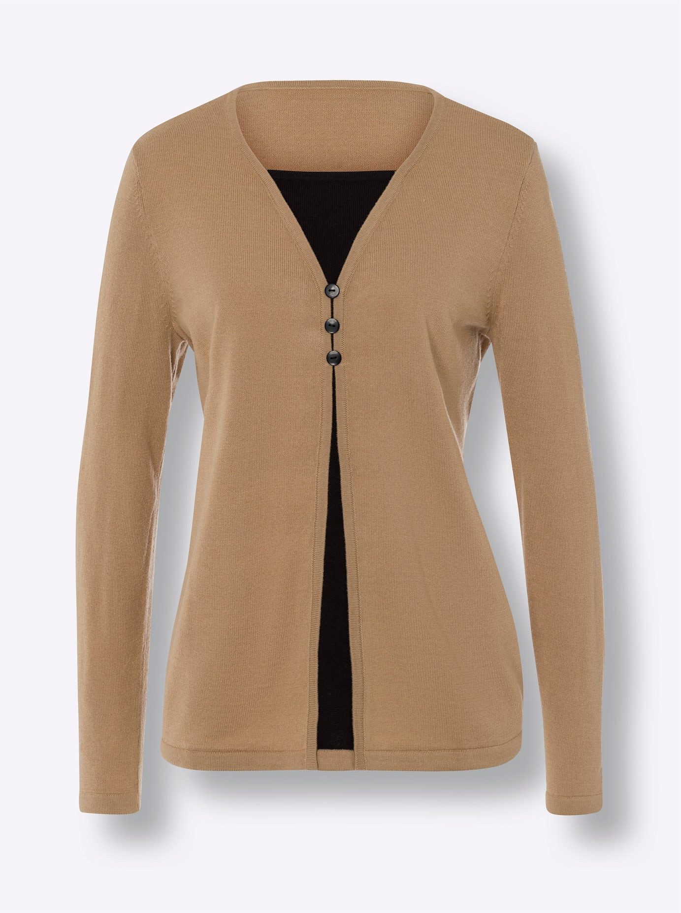 Classic Basics 2-in-1-trui Gebreide trui