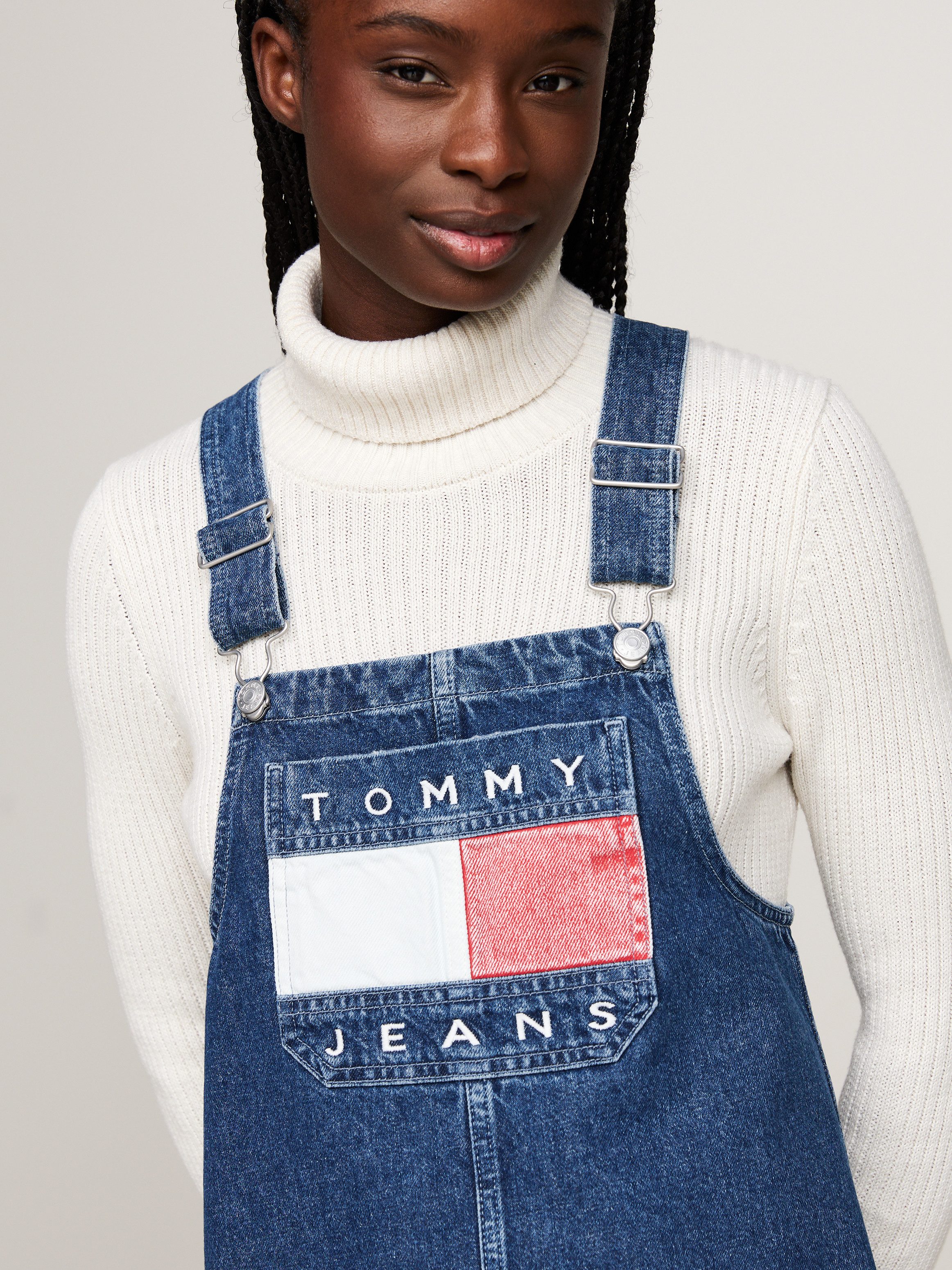 Tommy Jeans Curve Salopetjurk PINAFORE DRESS DH6031 EXT