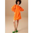 aniston casual blousejurkje in trendy knalkleuren - nieuwe collectie oranje