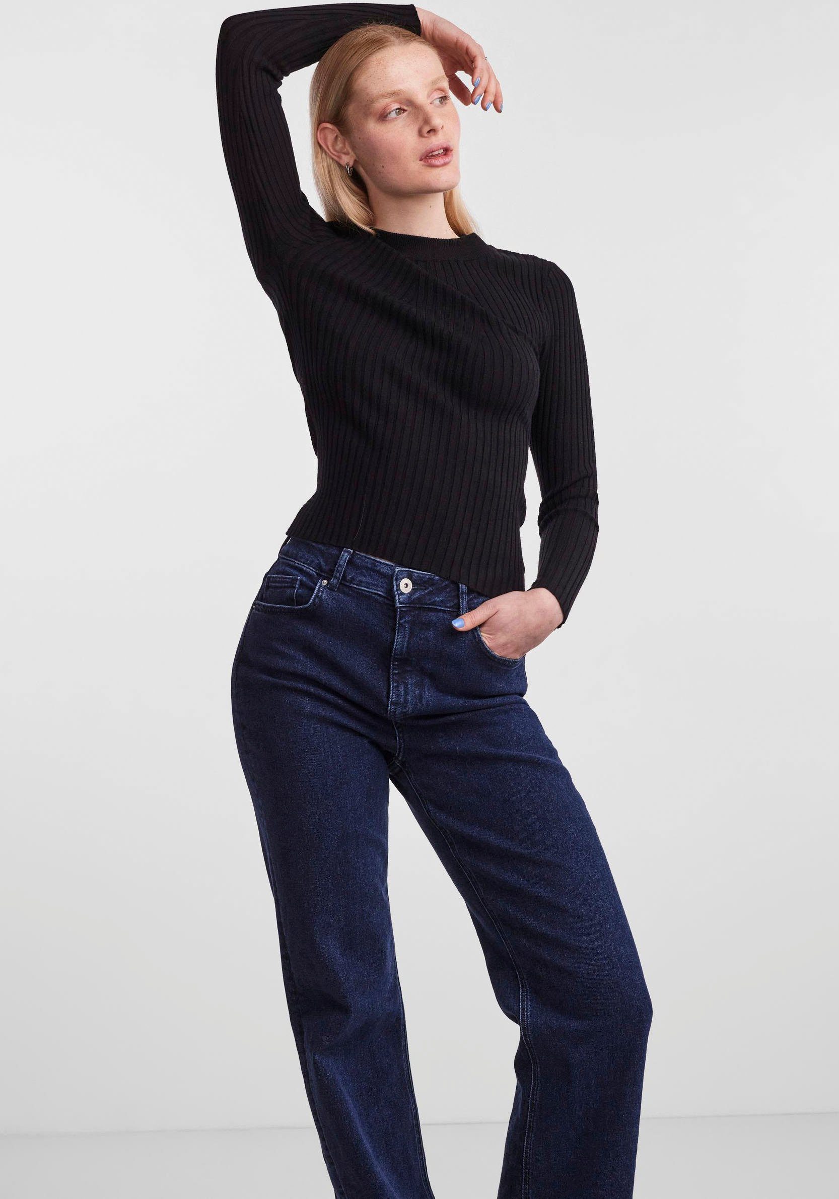 pieces Trui met ronde hals PCCRISTA LS O-NECK KNIT NOOS BC