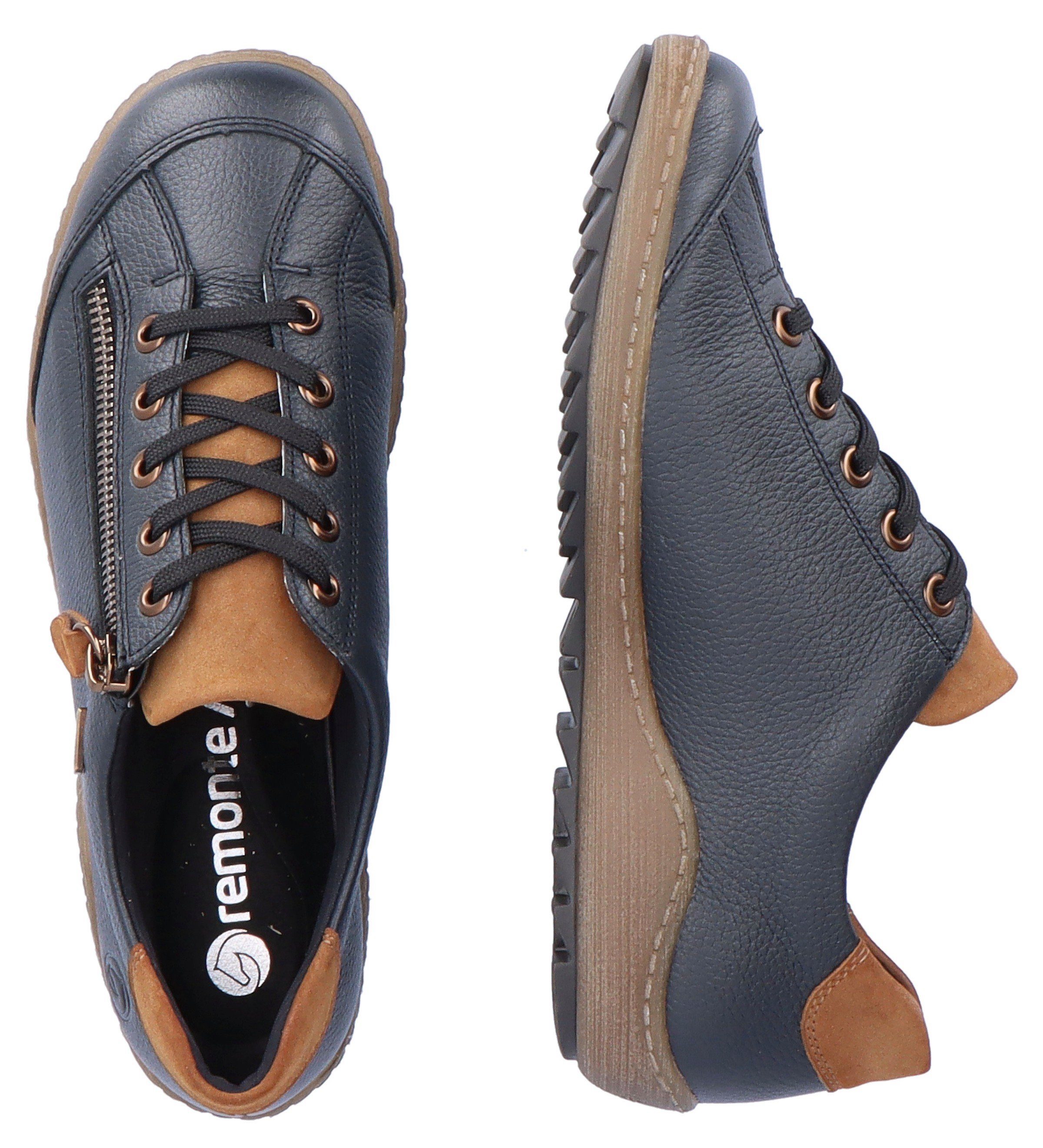 Remonte Veterschoenen in tex-uitvoering, vrijetijdsschoen, lage schoen, veterschoen
