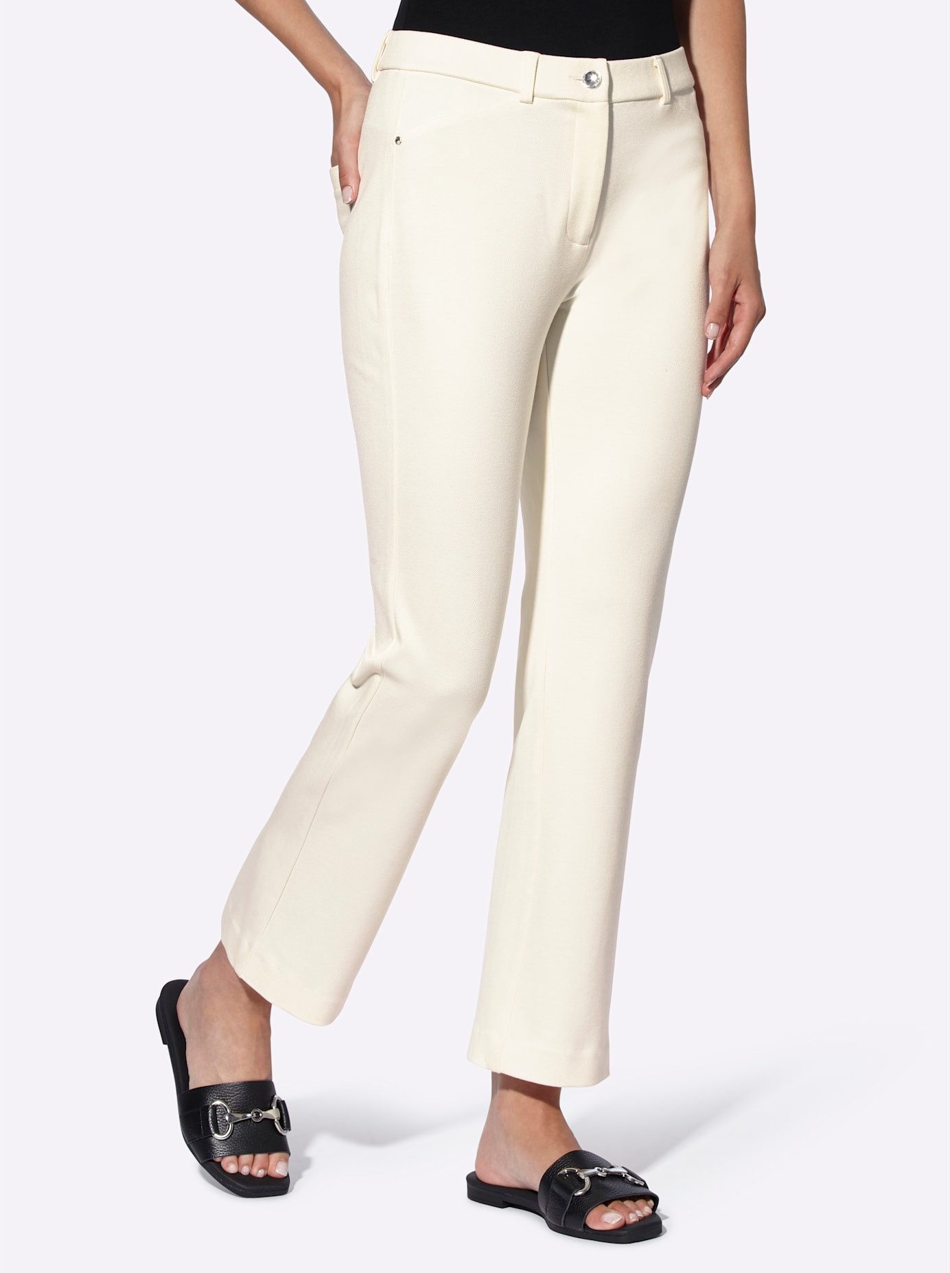 heine 7/8 broek dames 7/8-broeken maat 42 beige