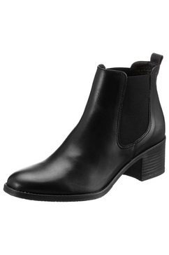 tamaris chelsea-boots zwart
