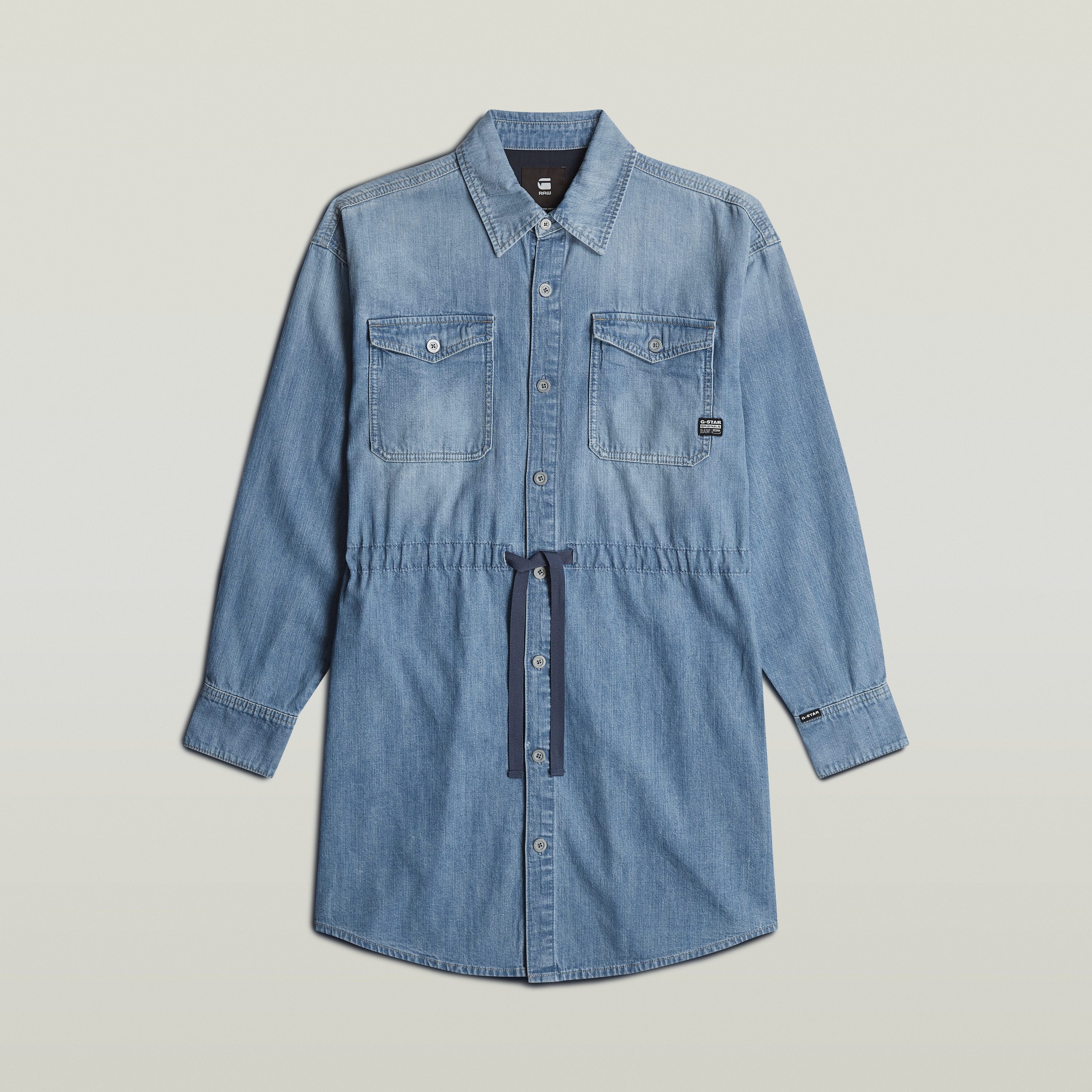 G-Star RAW Jeans jurk Relaxed Drawcord Denim Dress
