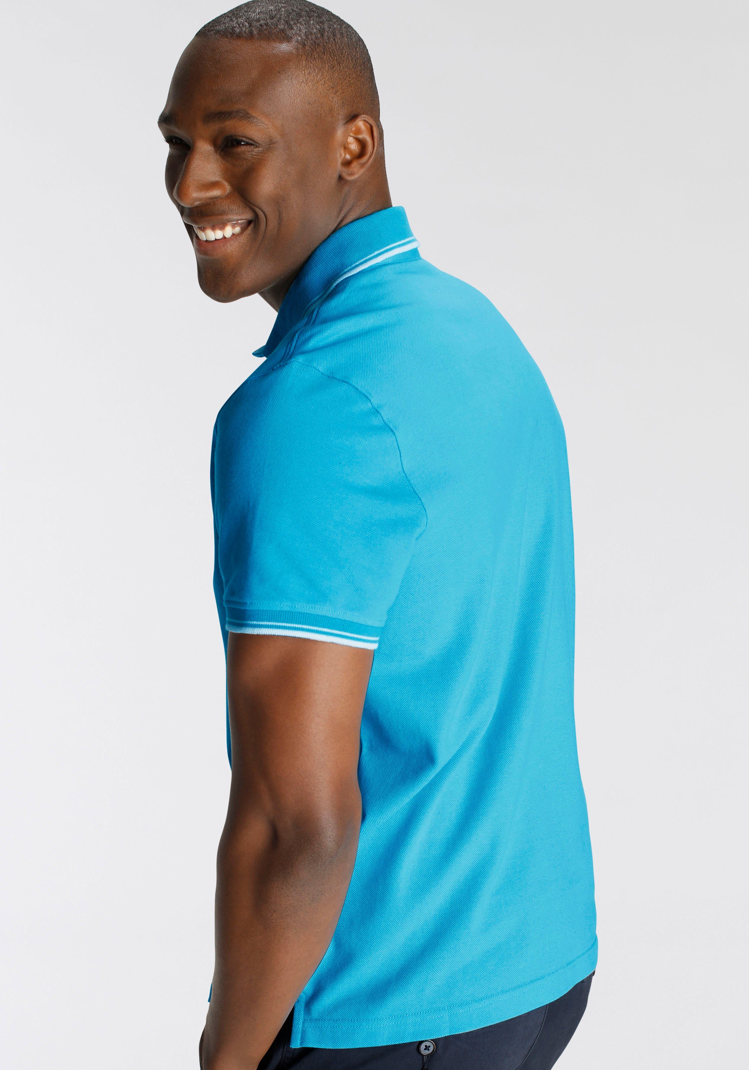 DELMAO Poloshirt Korte mouwen, losse pasvorm, polokraag, voor tennis of golf