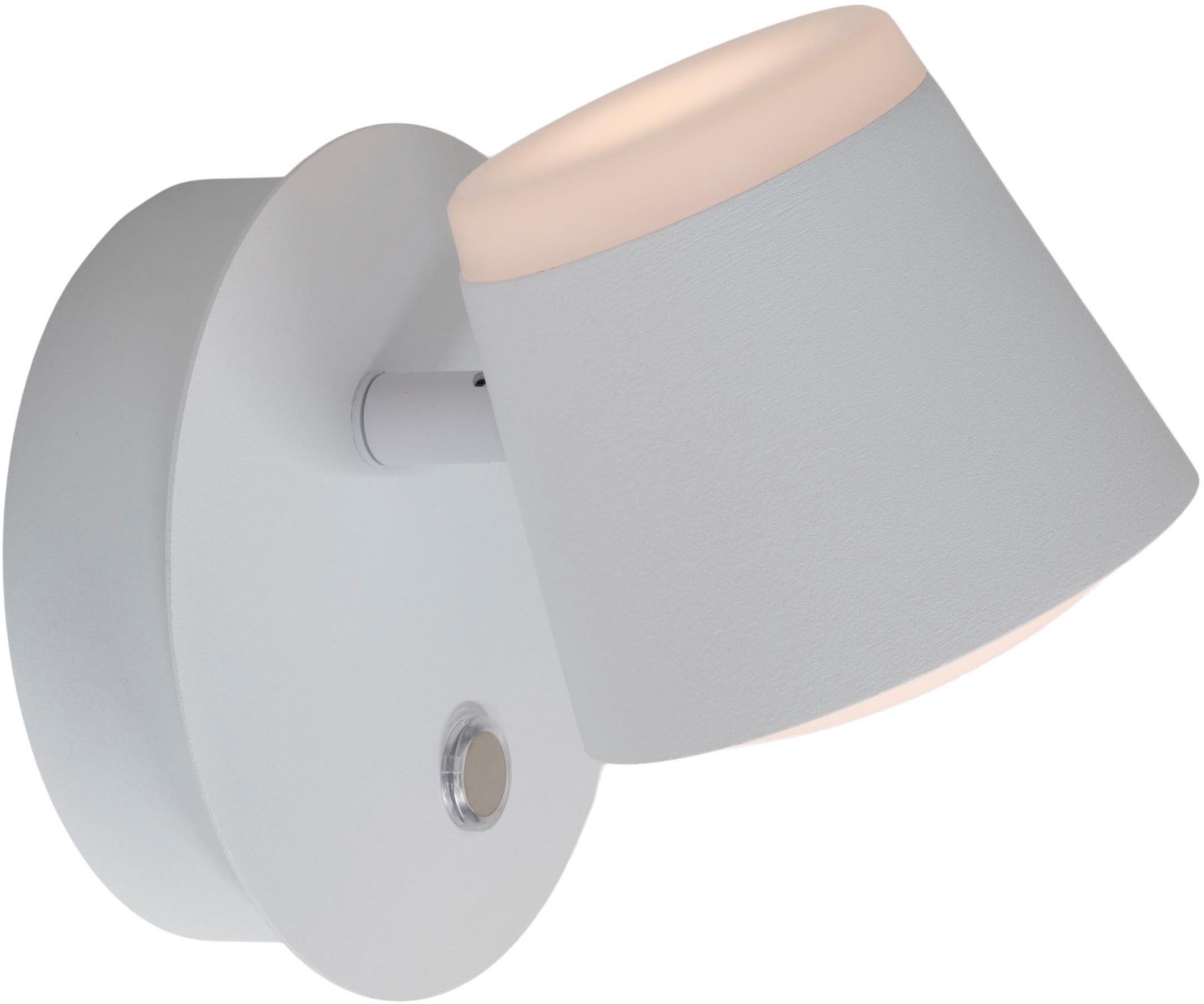 näve Led-wandlamp Tondo magnetisch, batterij opladen via usb-c kabel, dimbaar per touch, geheugen (1 stuk)