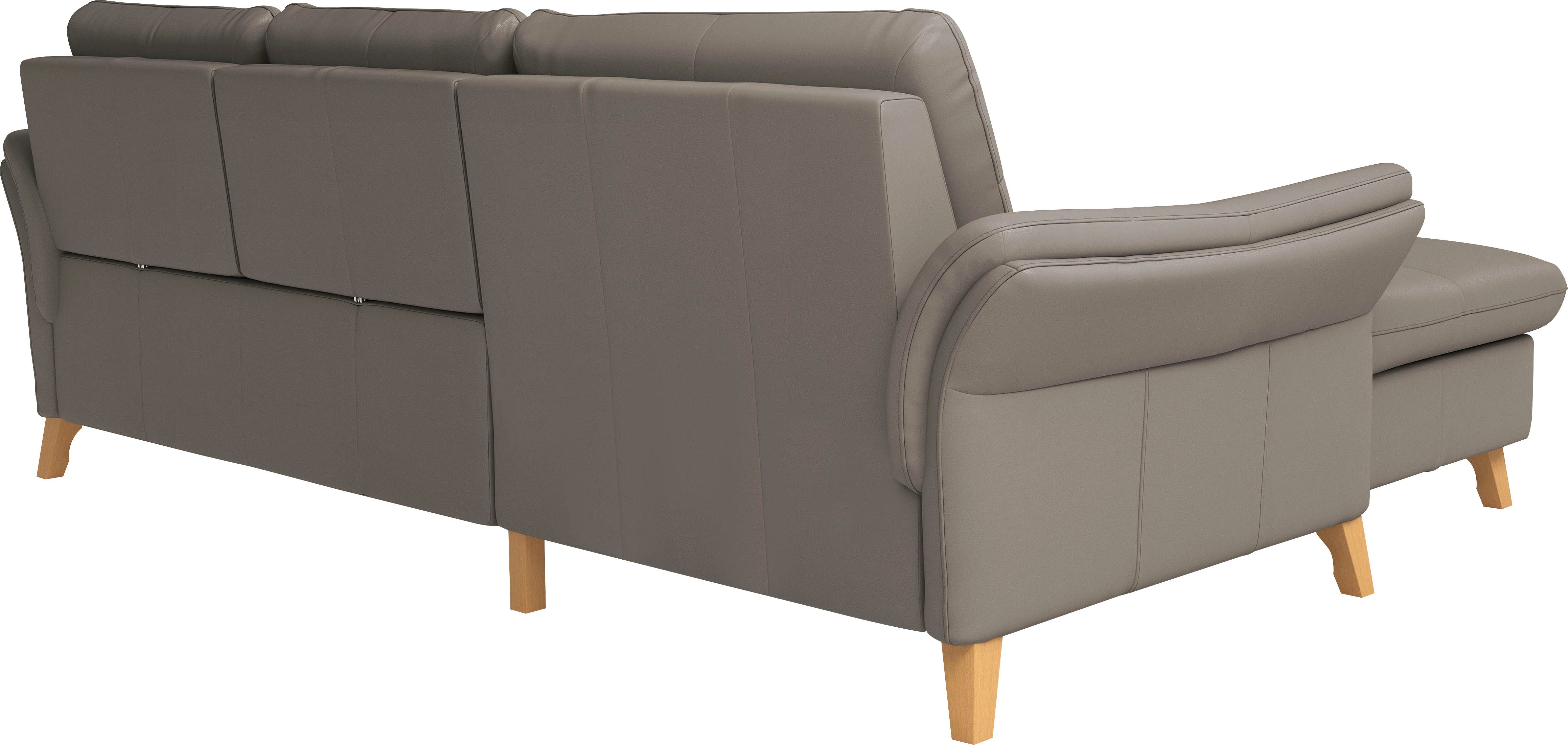 sit&more Hoekbank Göteborg Zitdiepteverstelling en binnenvering, naar keuze met slaapfunctie