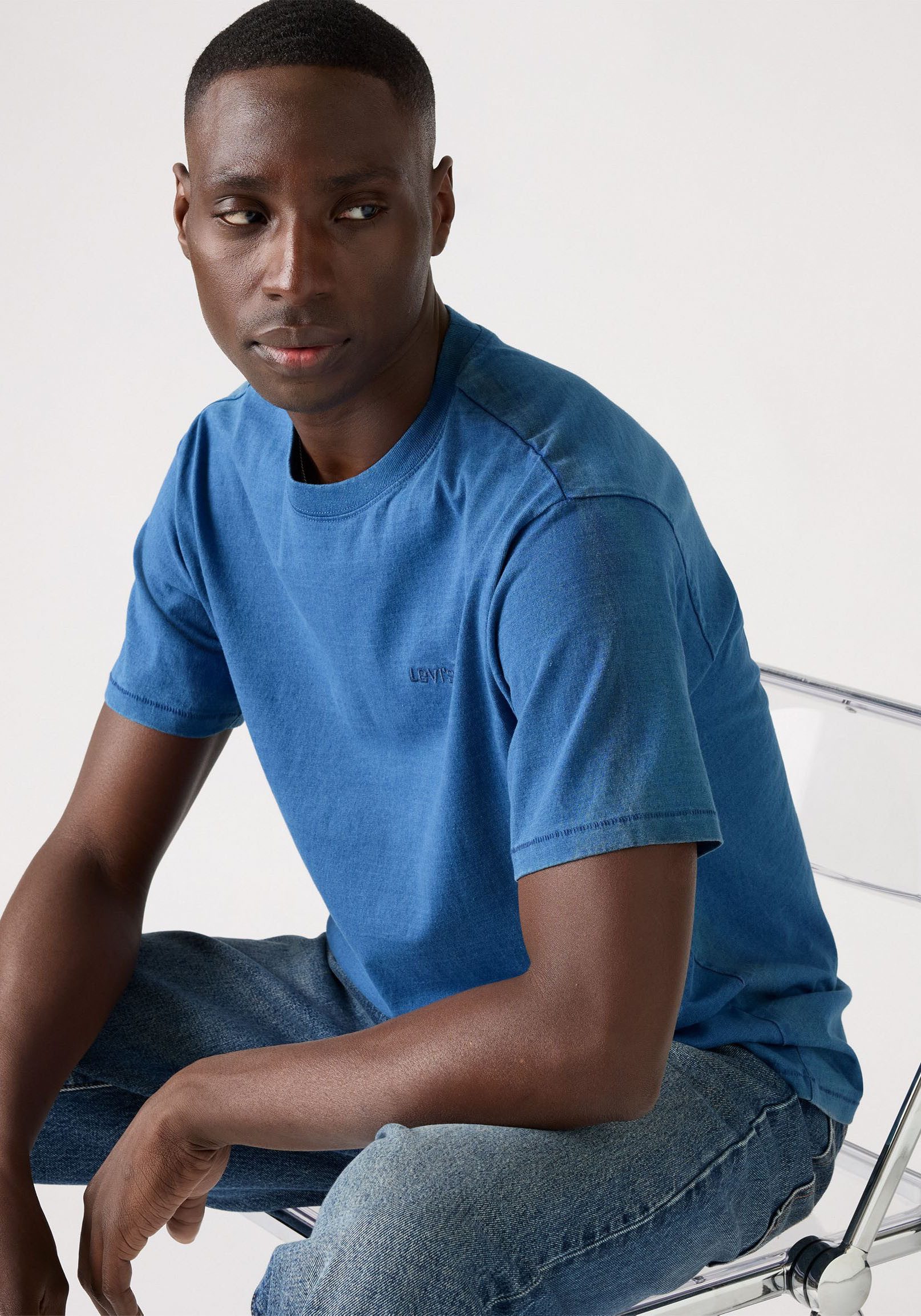 Levi's® Shirt met ronde hals LE RED TAB VINTAGE TEE in klassiek levi's® ontwerp
