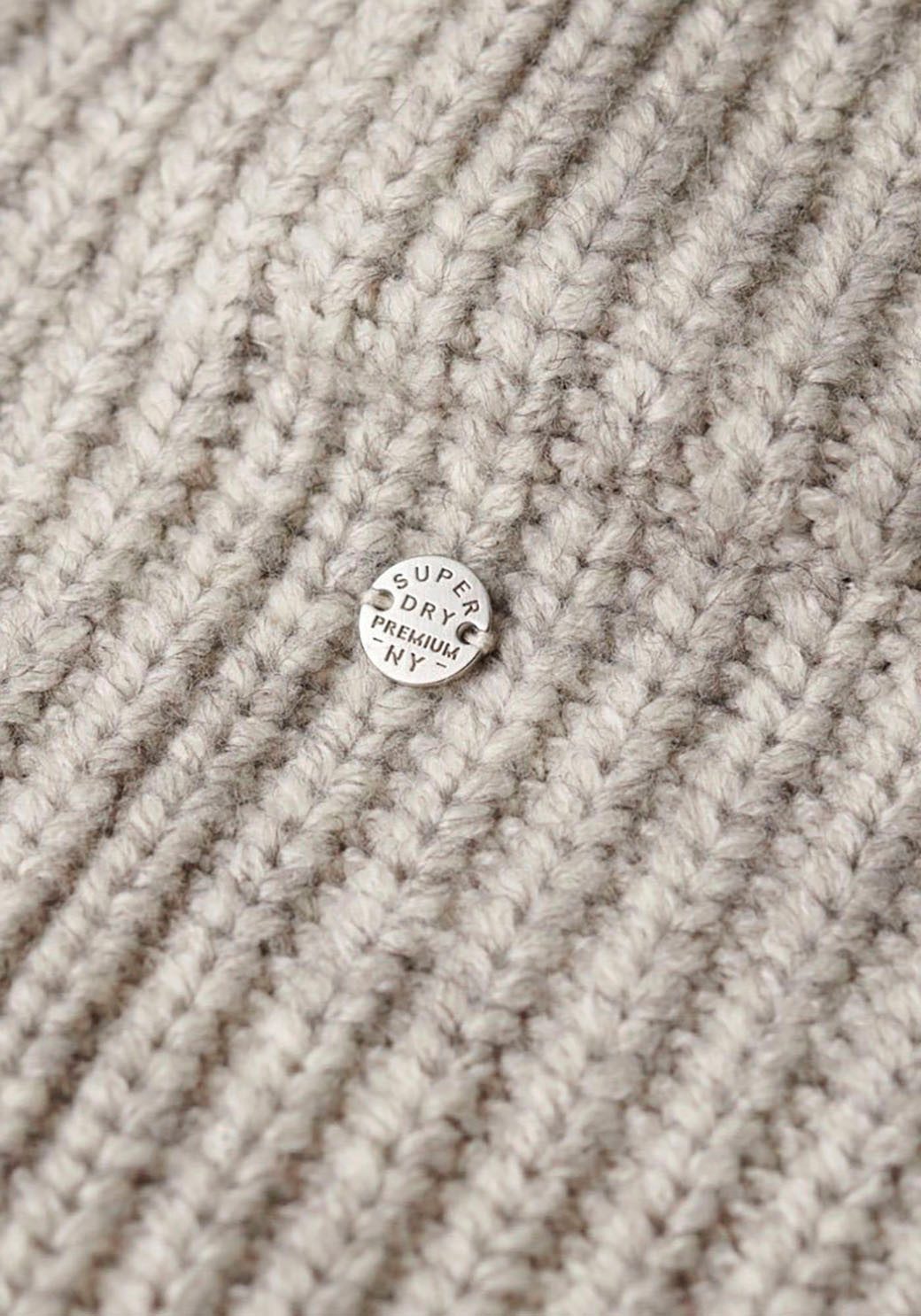 Superdry Jerseyjurk CHUNKY RIB KNIT JUMPER DRESS