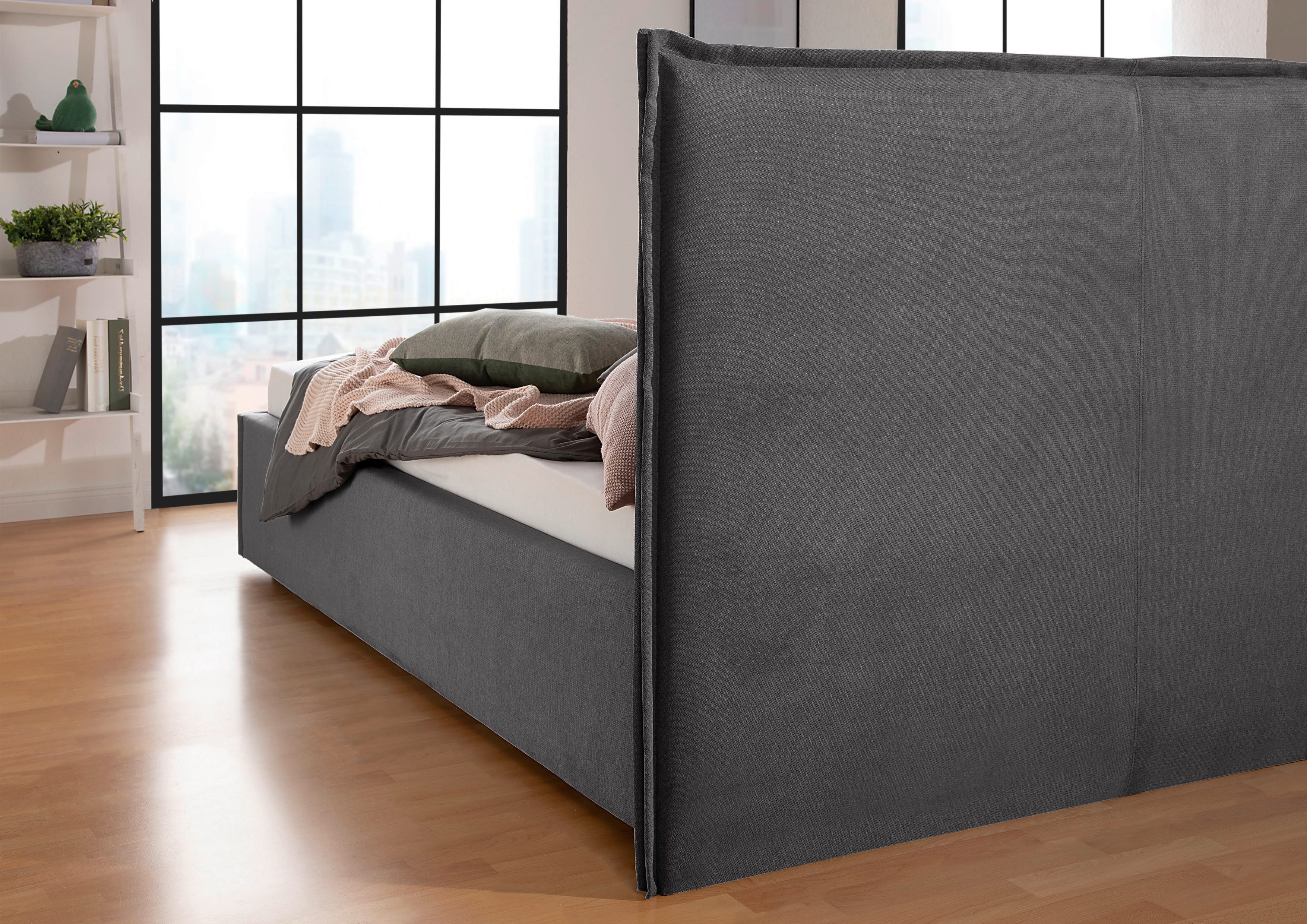 Maintal Gestoffeerd bed Zijkanten van het bed zelf te monteren, zonder bedkist
