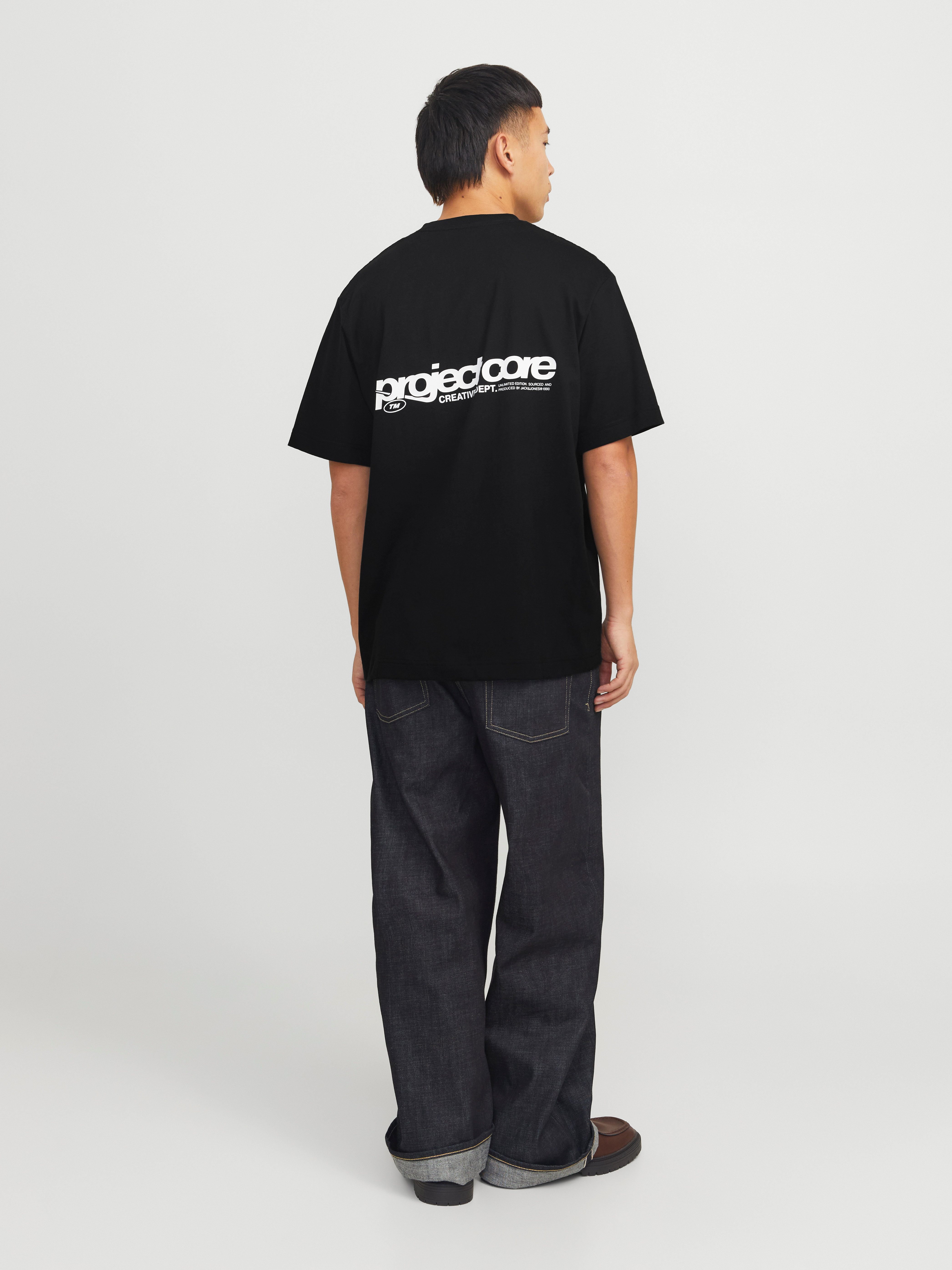 Jack & Jones T-shirt JCOUNION BACK PRINT TEE SS CREW NOOS