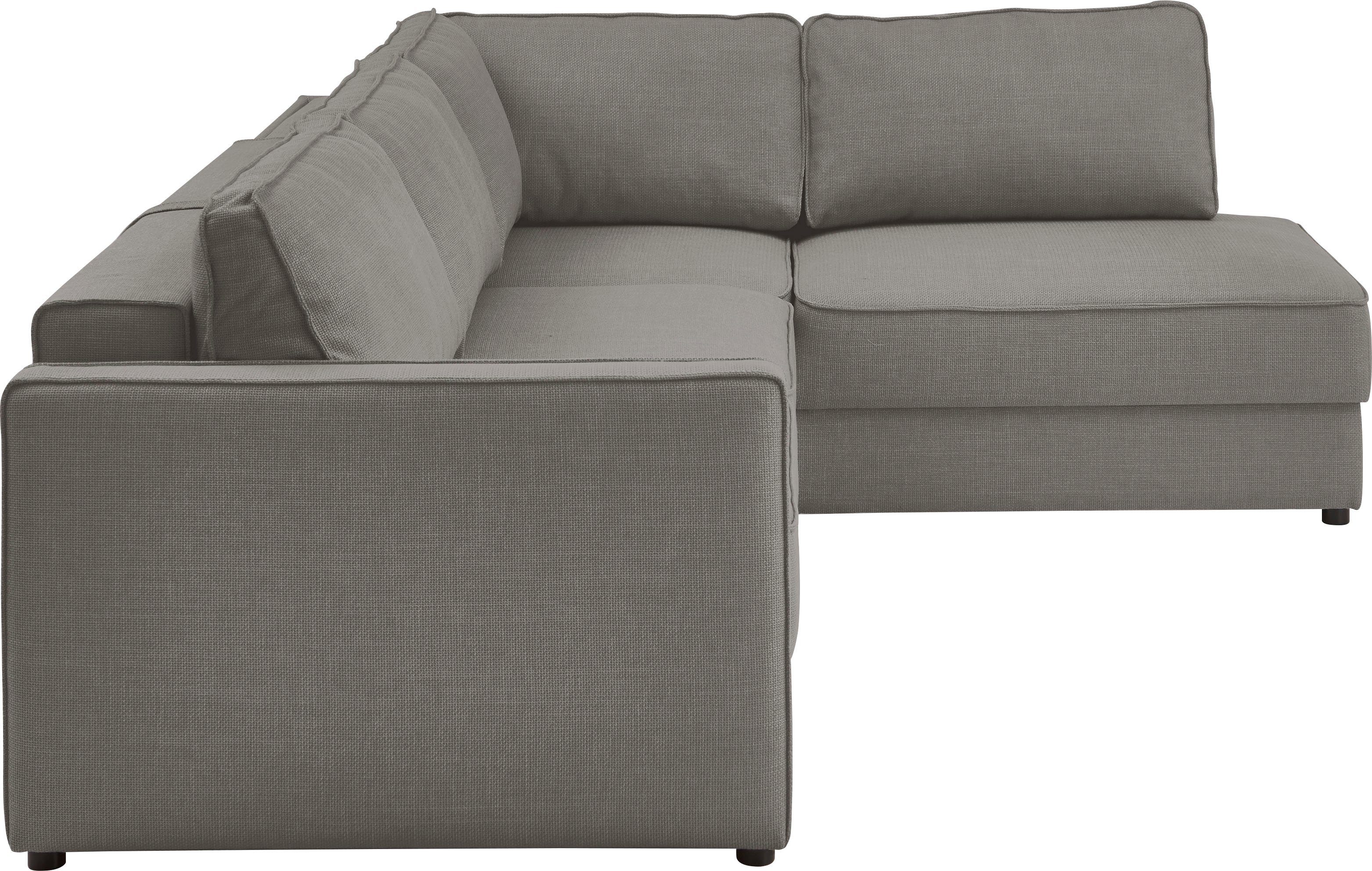 ATLANTIC home collection Slaapbank Chill Hoekbank met slaapfunctie en bedlade
