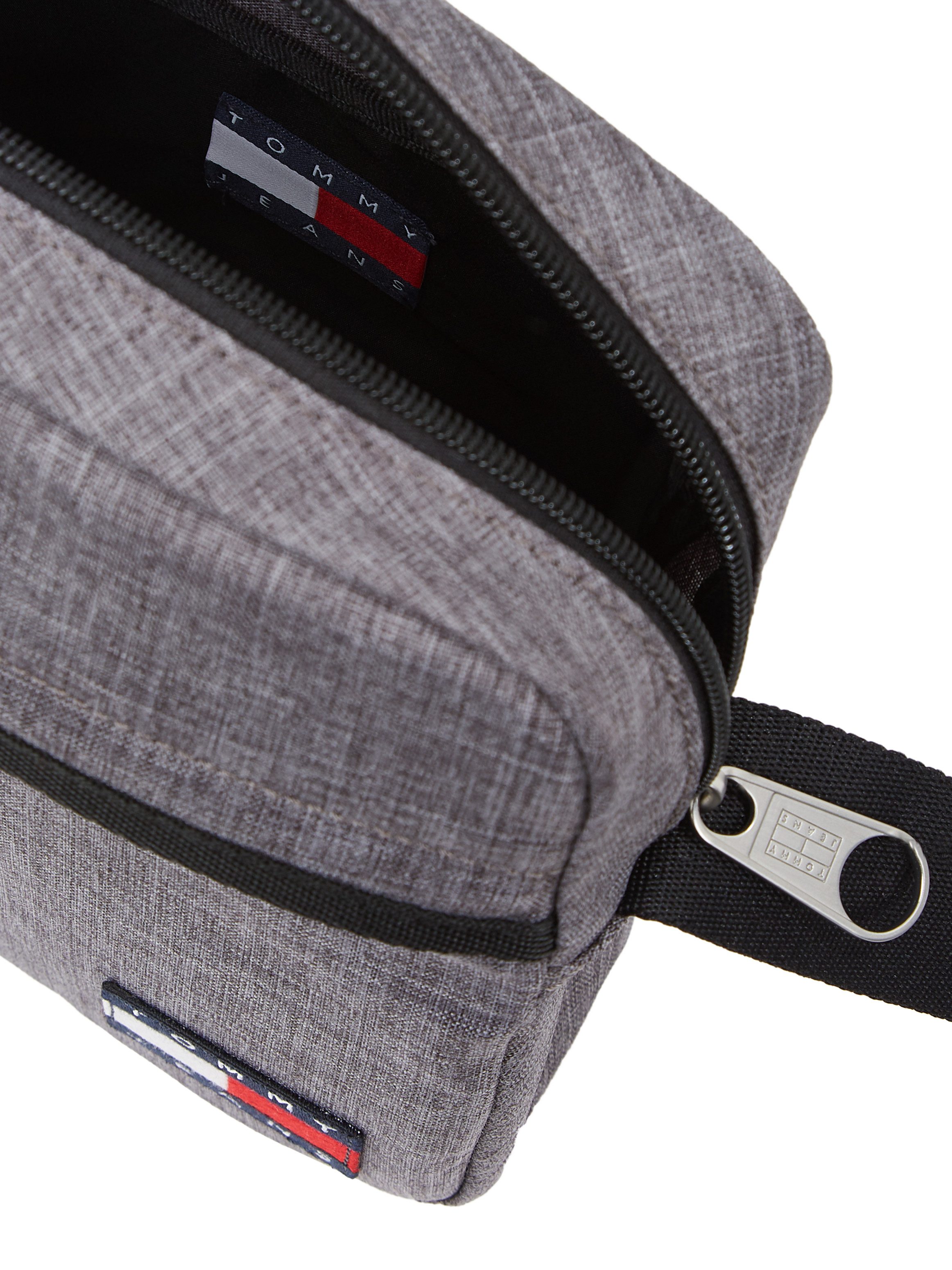 TOMMY JEANS Schoudertas TJM ESS DAILY SEASONAL REPORTER heren mini bag schoudertas met logo-bedrukte schouderriem