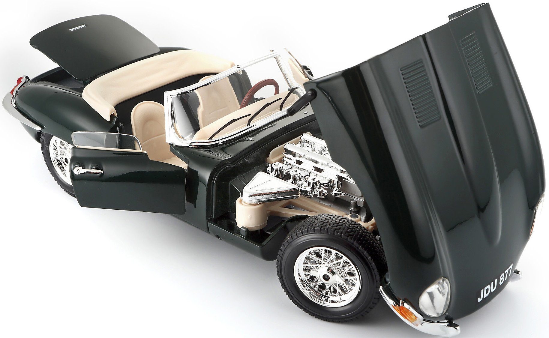 Bburago Auto op schaal Jaguar E-Type Cabrio (1961)