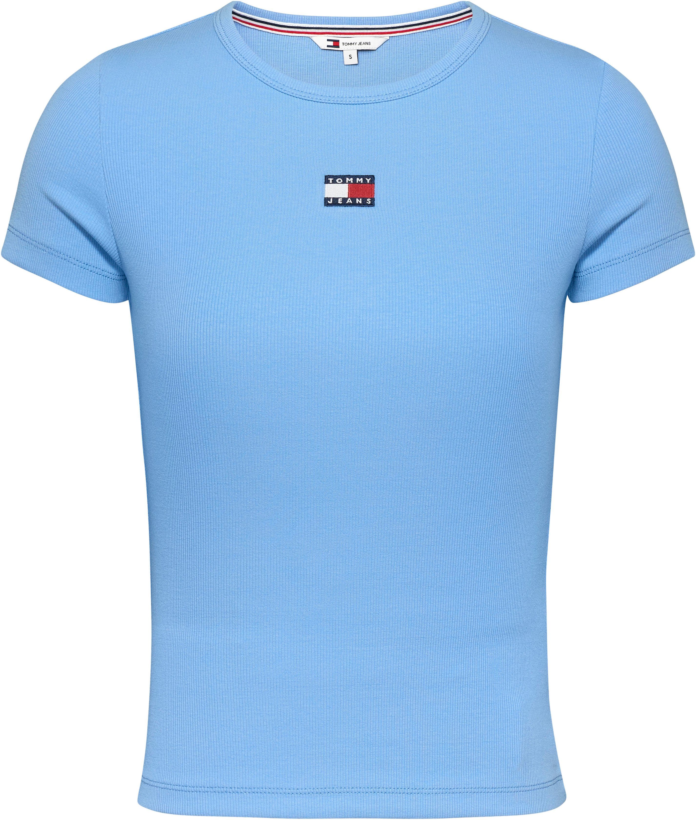 TOMMY JEANS T-shirt TJW SLIM BADGE RIB TEE
