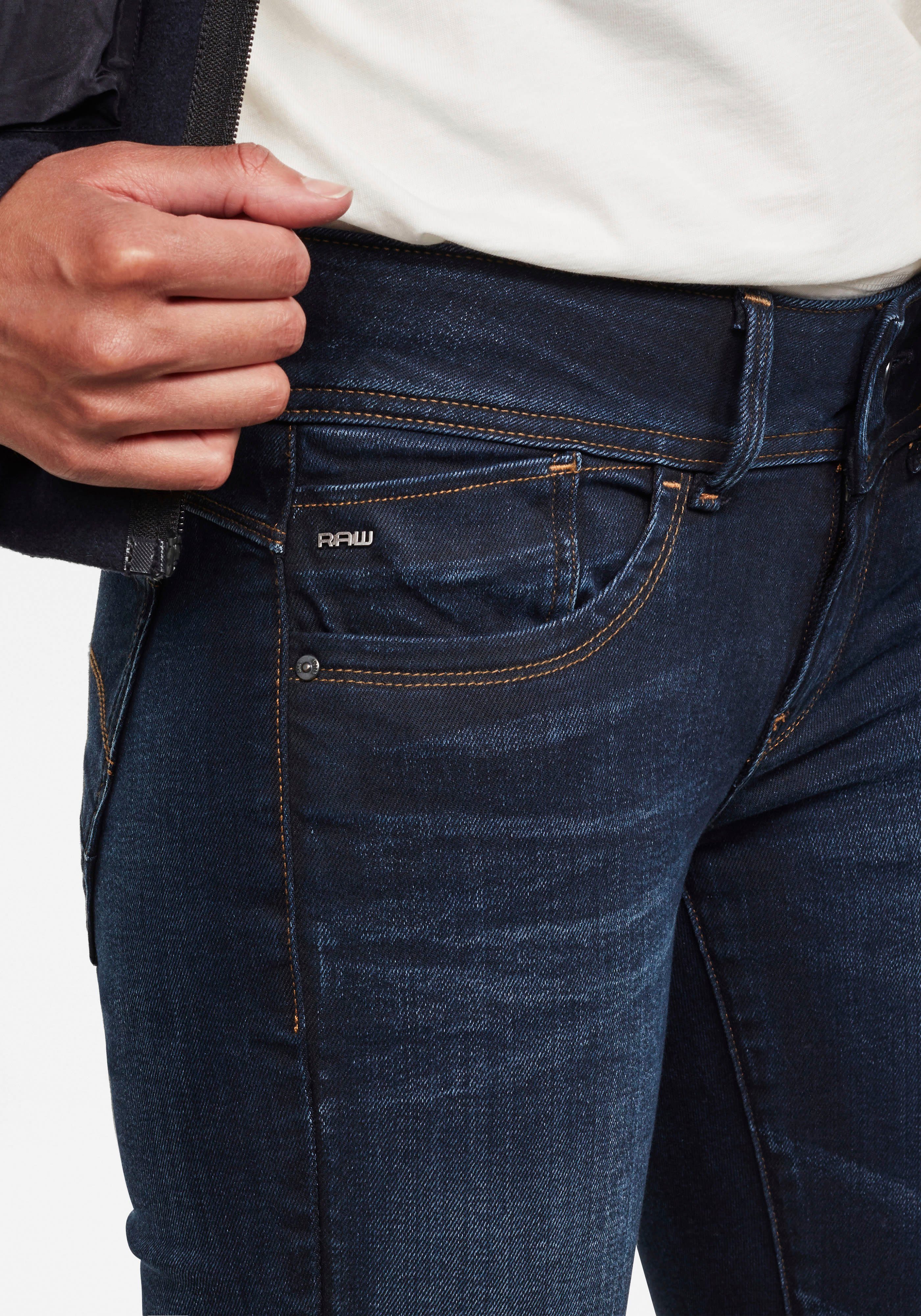 G-Star RAW Skinny fit jeans Lynn Mid Waist Skinny moderne versie van het klassieke 5-pocket-design