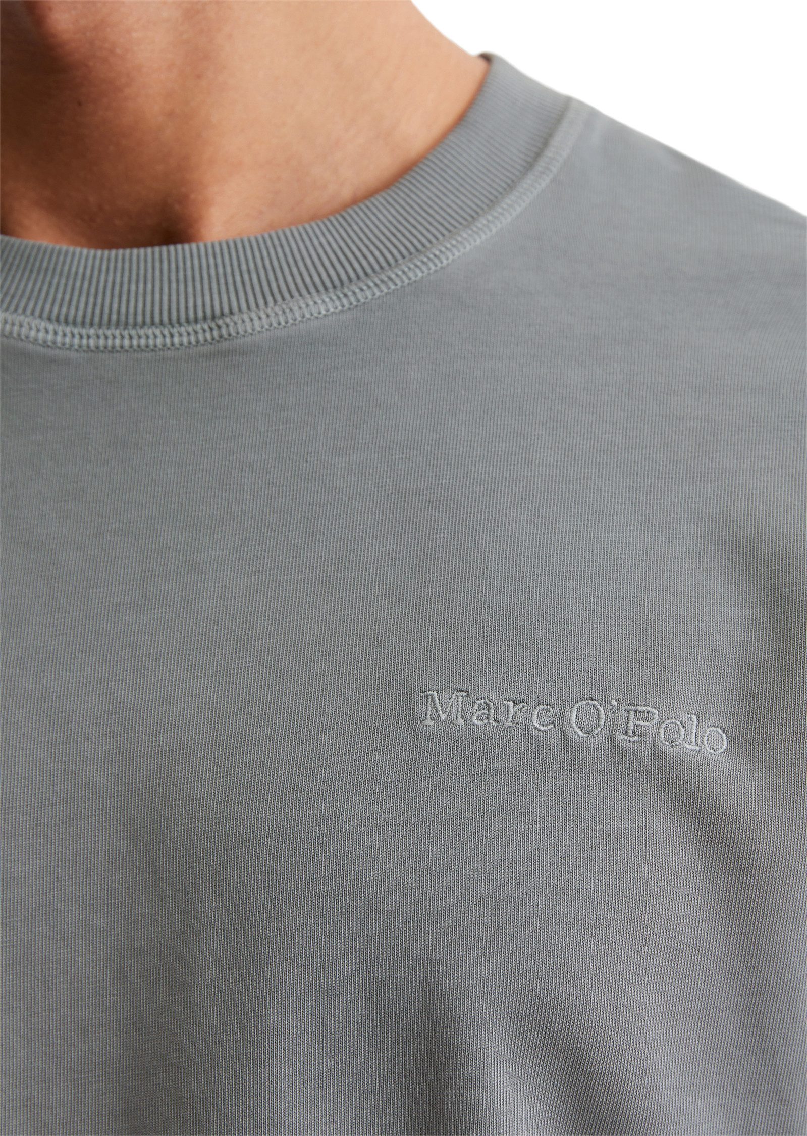 Marc O'Polo T-shirt met licht onregelmatige kleurstelling