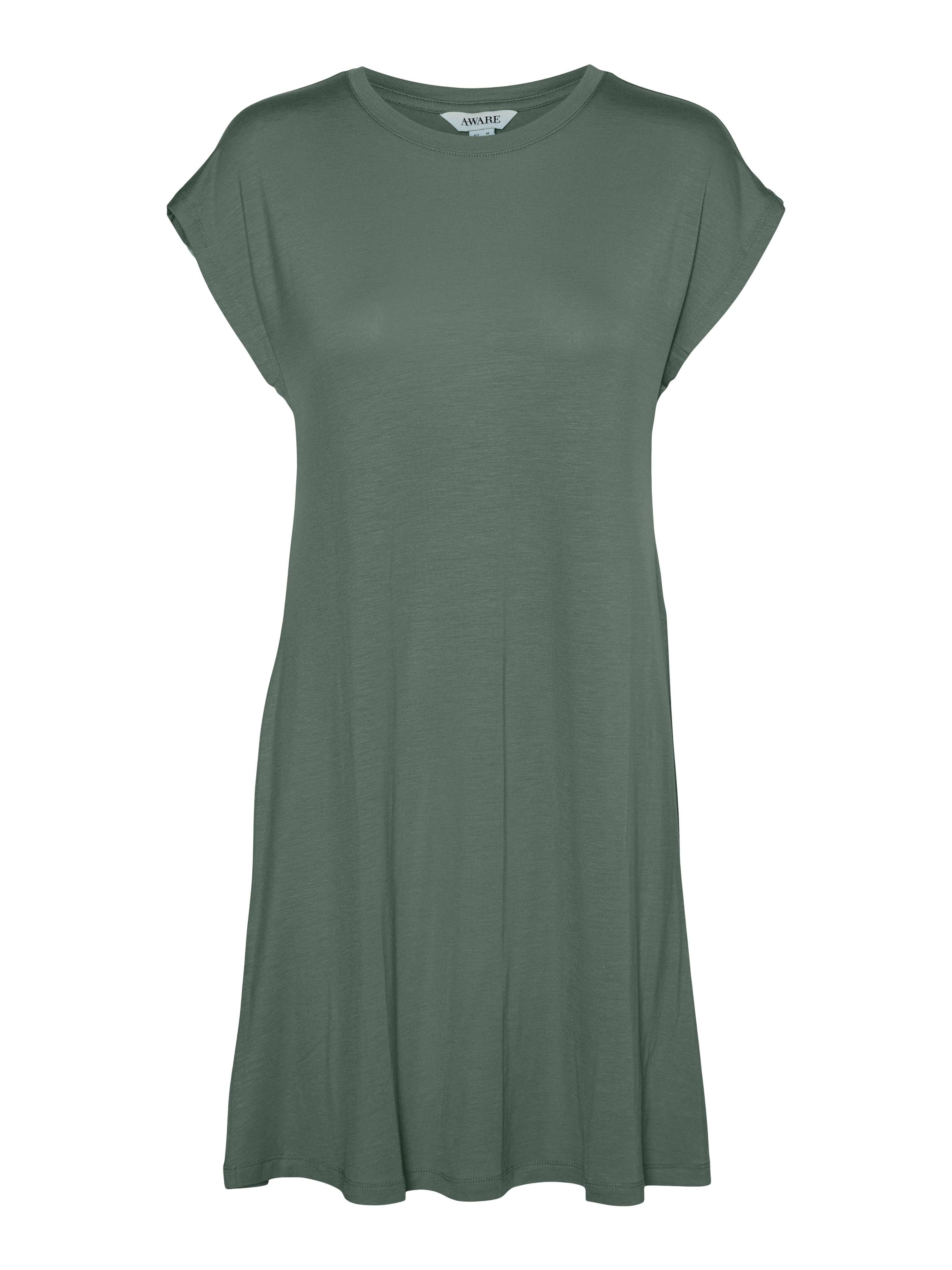 Vero Moda Mini-jurk VMAVA SL KNEE DRESS JRS NOOS