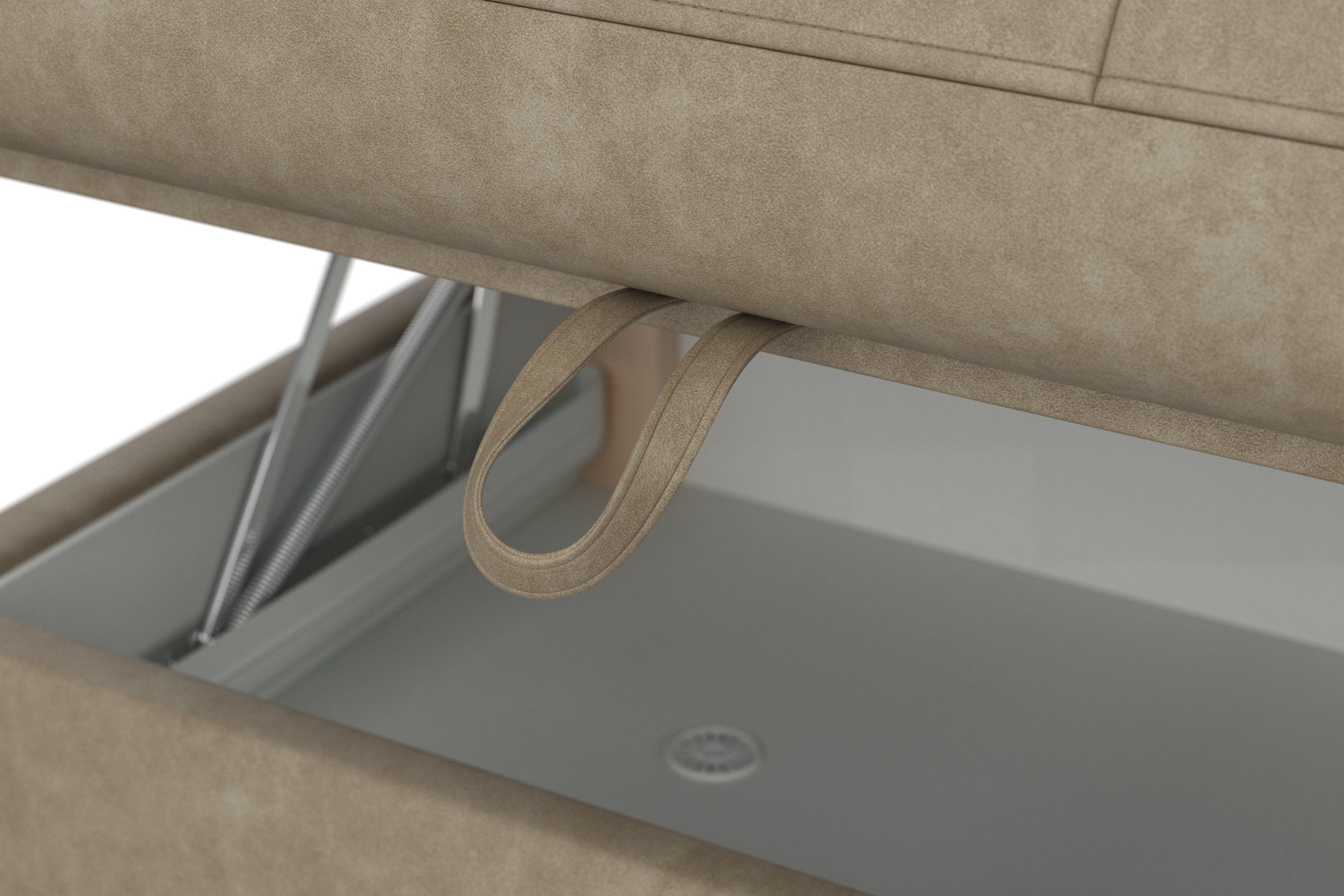 sit&more Hoekbank Göteborg inclusief zitdiepteverstelling, optioneel met bedfunctie & bedlade