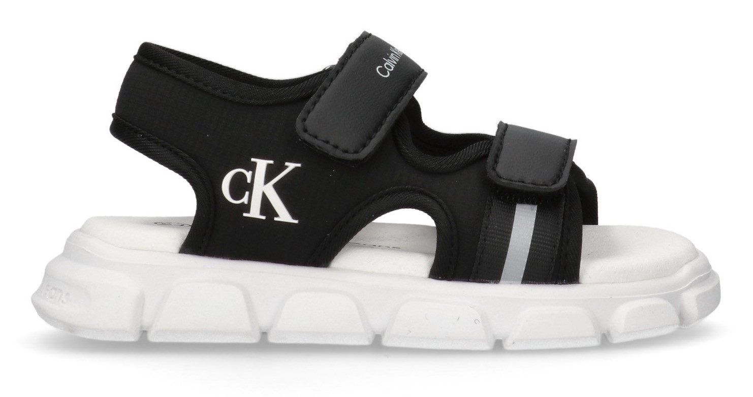 Calvin Klein Sandalen , plateausandaal, sandaal, klittenbandschoen met klittenbandsluiting