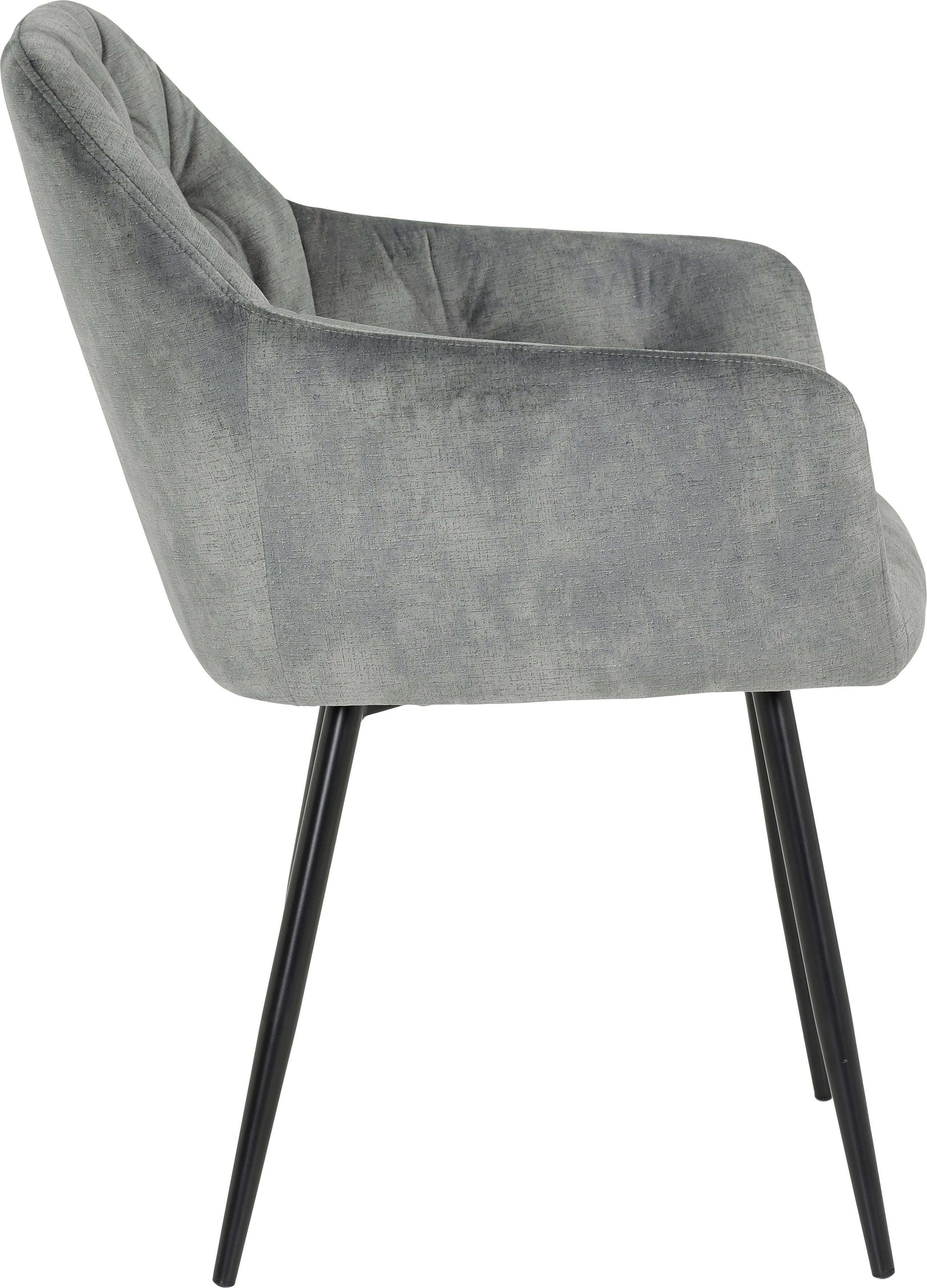 HELA Eethoek JENN Tafel hoogglans, 4 stoelen BESTSELLER, eetkamer groep (5-delig)