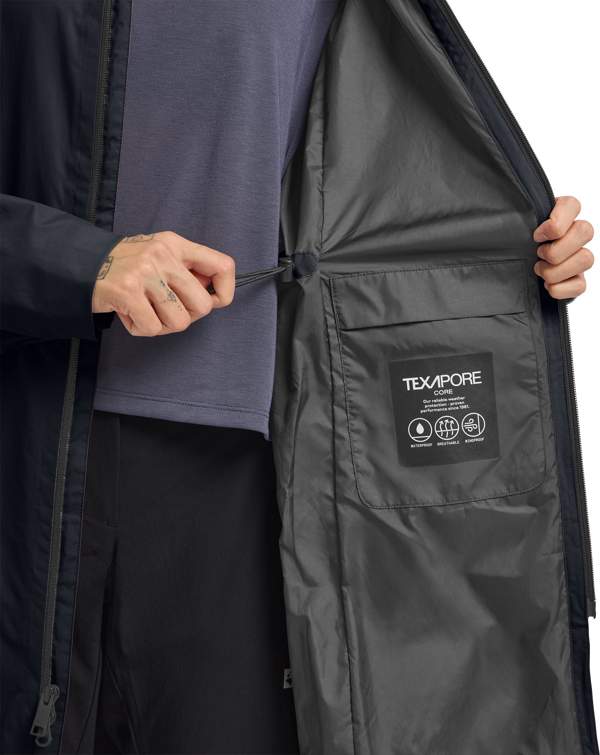 Jack Wolfskin Functionele jas WELLSEE COAT W