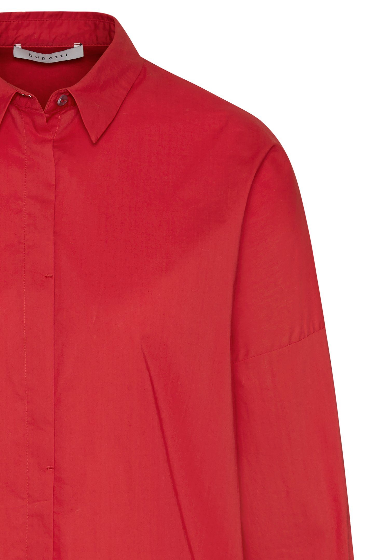 Bugatti Blouse met lange mouwen in mooie rode kleur