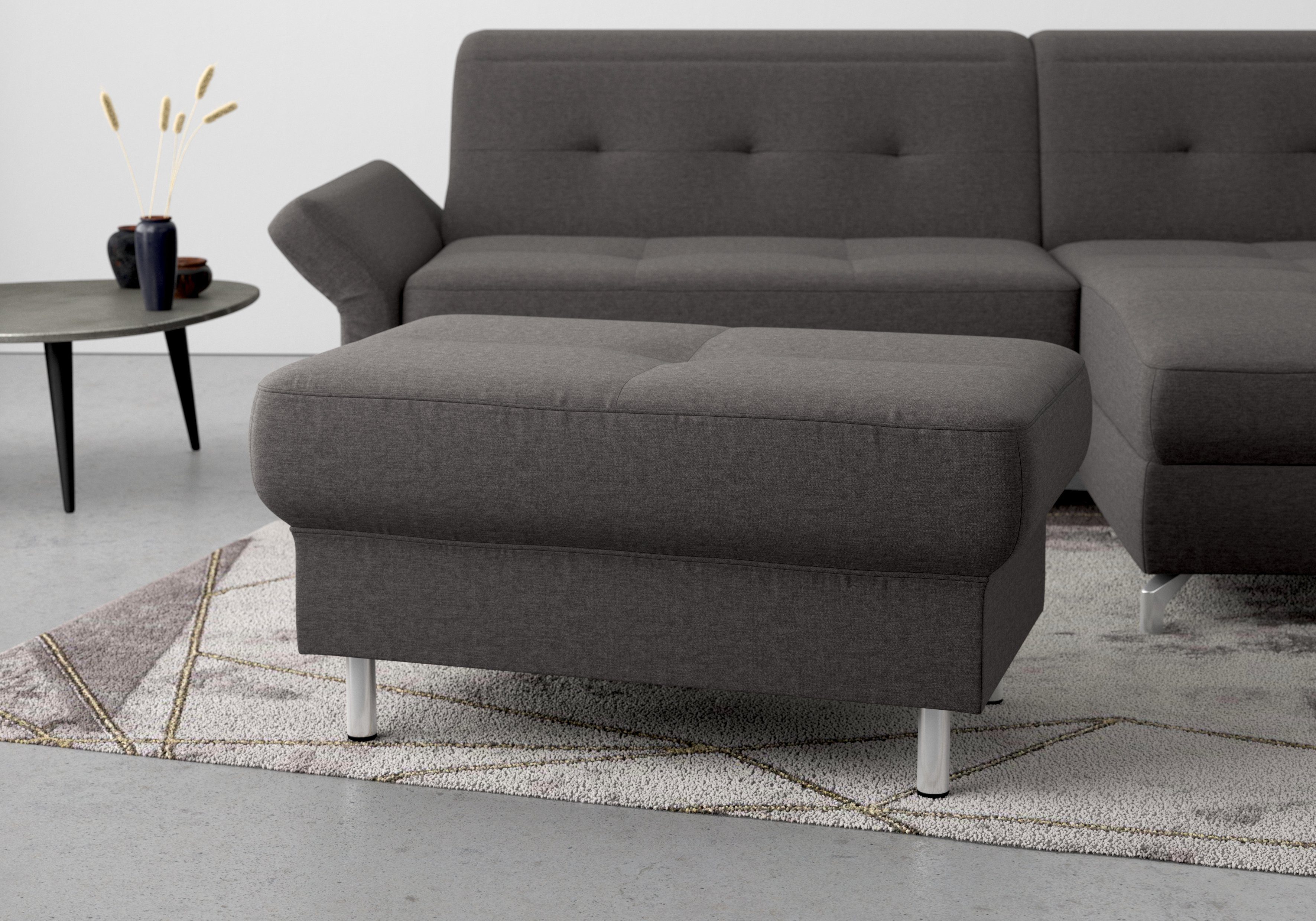 INOSIGN Hocker Maredo Binnenveringsinterieur, passend bij de 'Maredo'-serie
