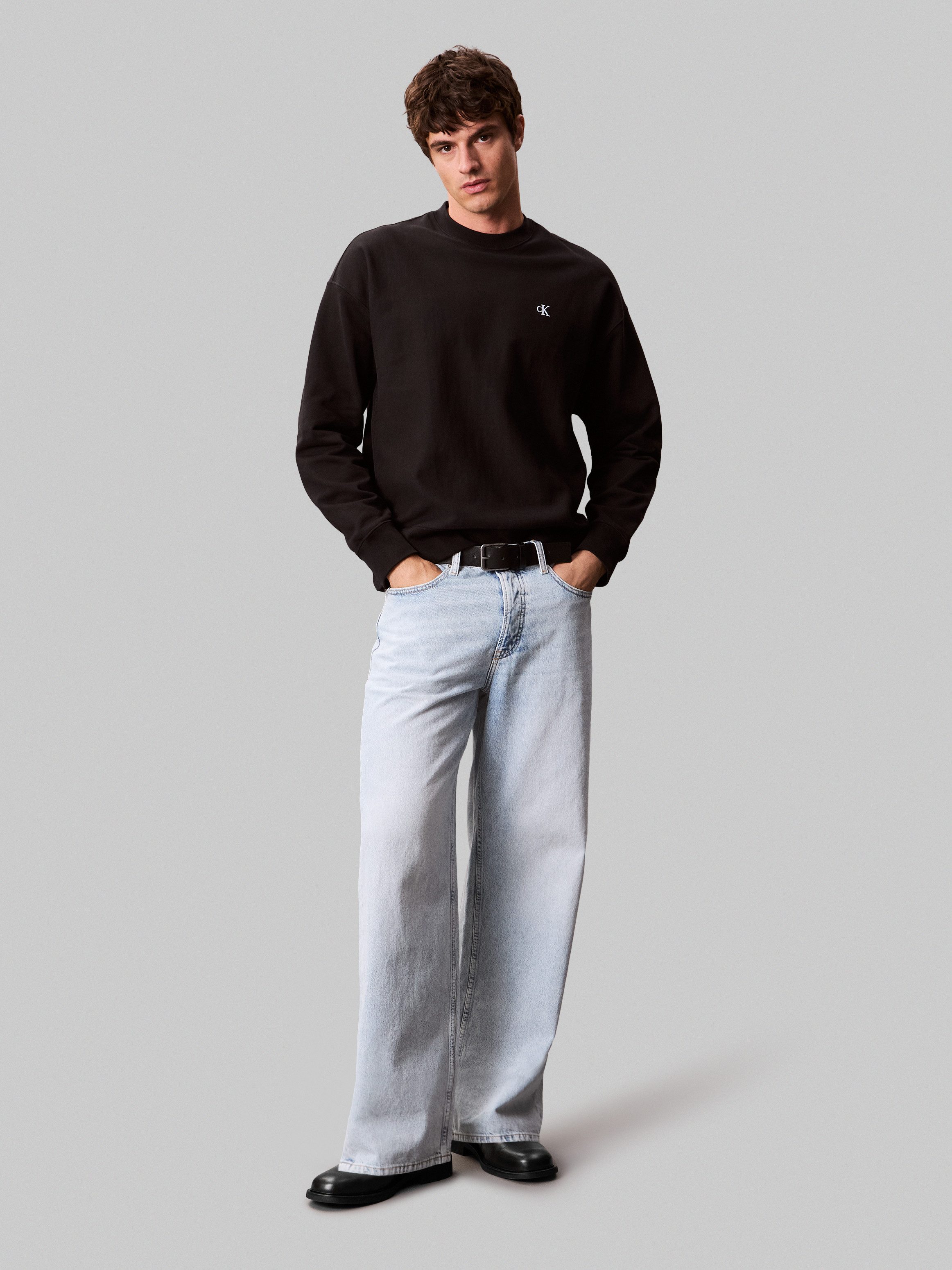 Calvin Klein Sweatshirt PRMM TRRY MNGRM CN S