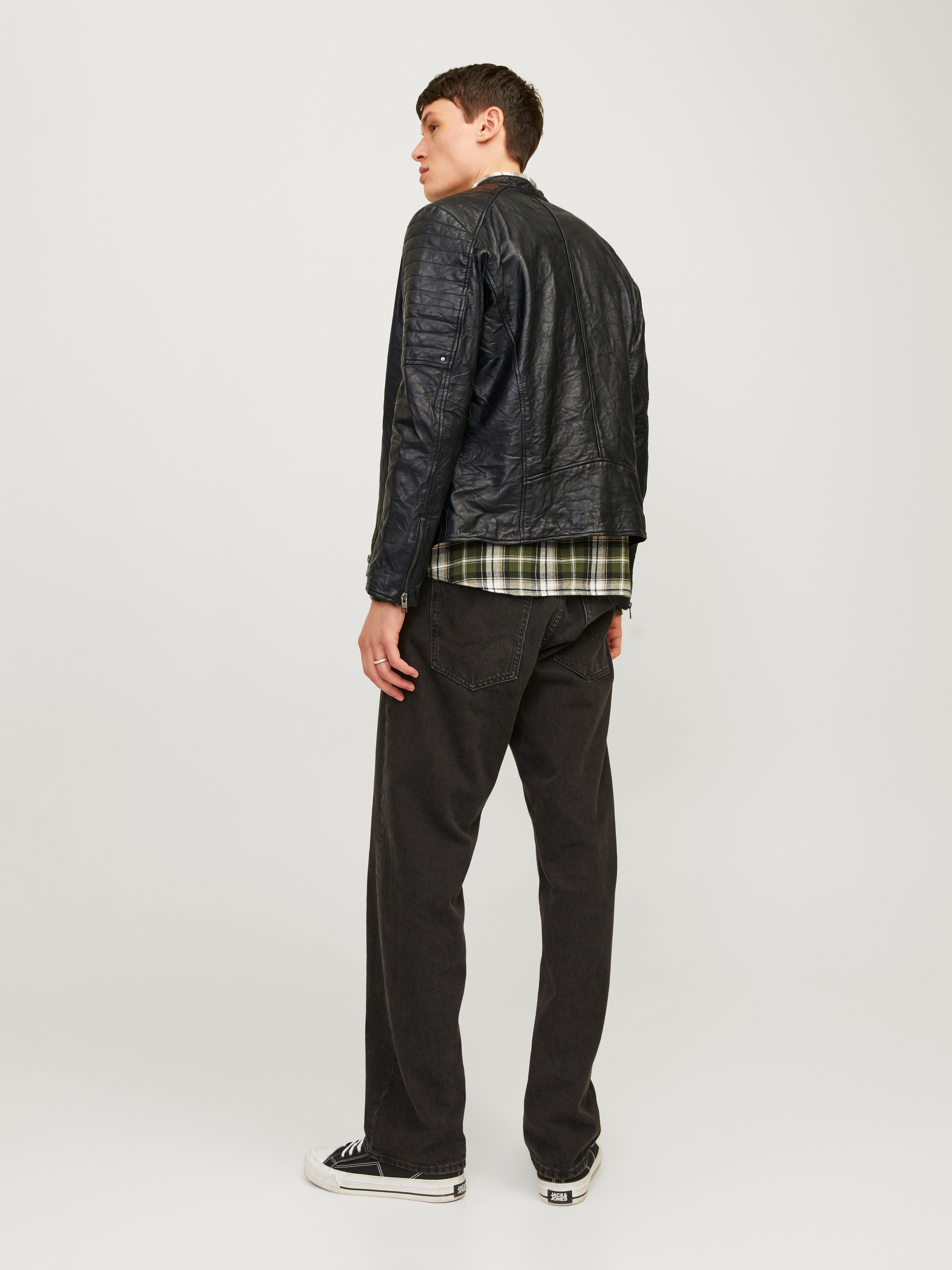 Jack & Jones Leren jack JJERICHARD LEATHER JACKET NOOS