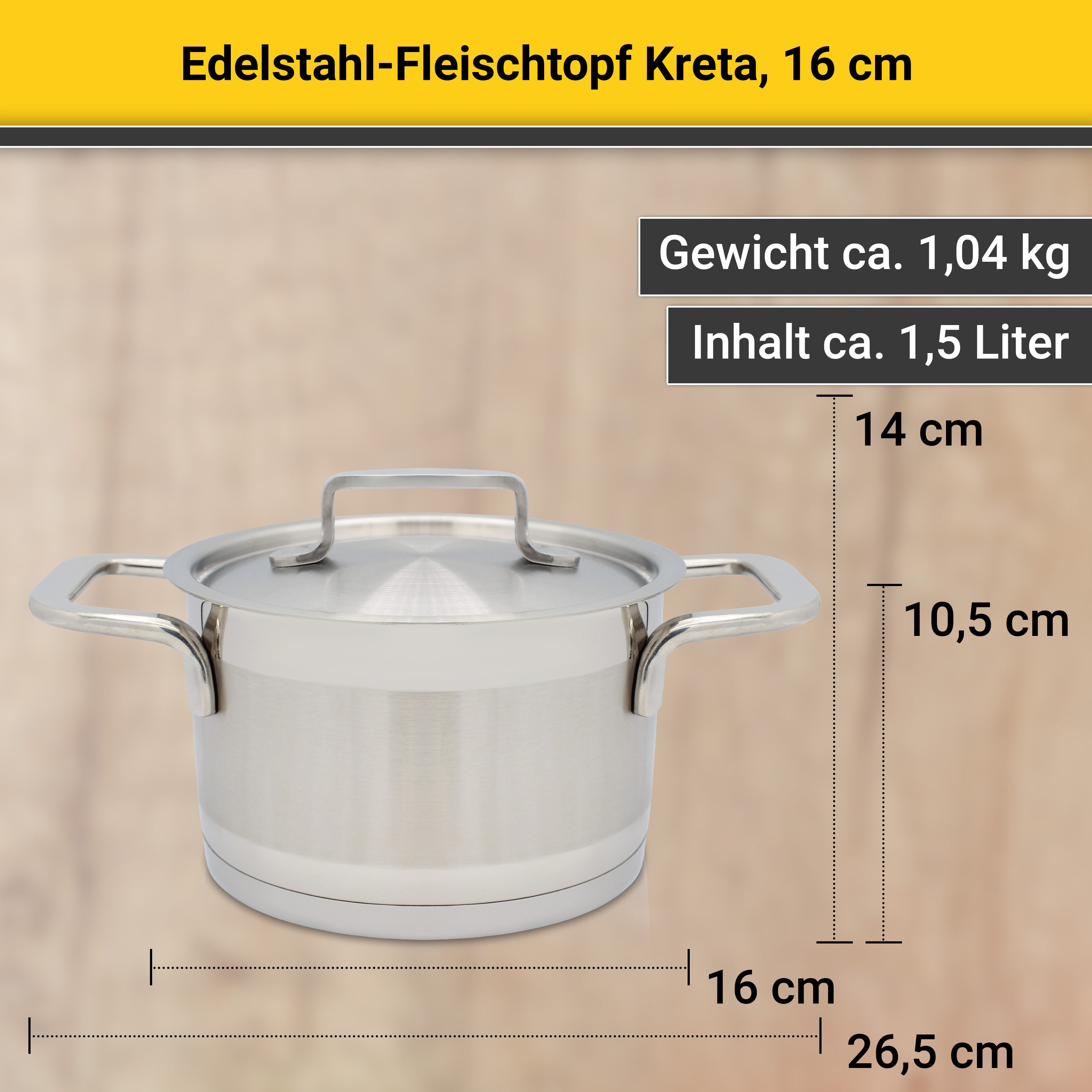Krüger Braadpan Kreta Inductie