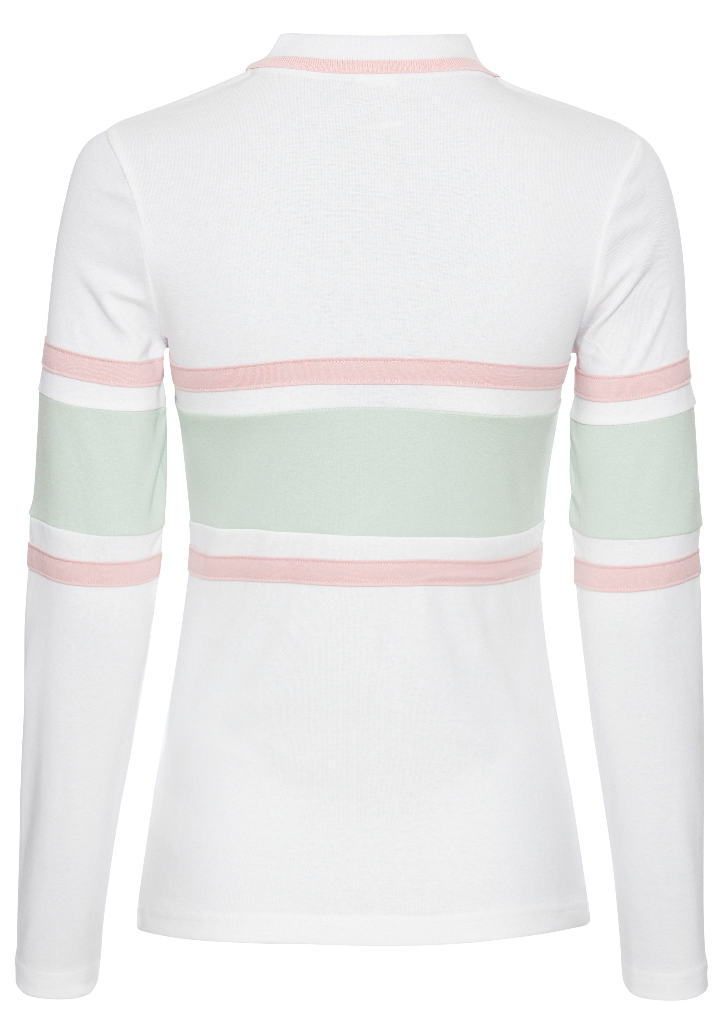 KangaROOS Poloshirt lange mouwen en strepen