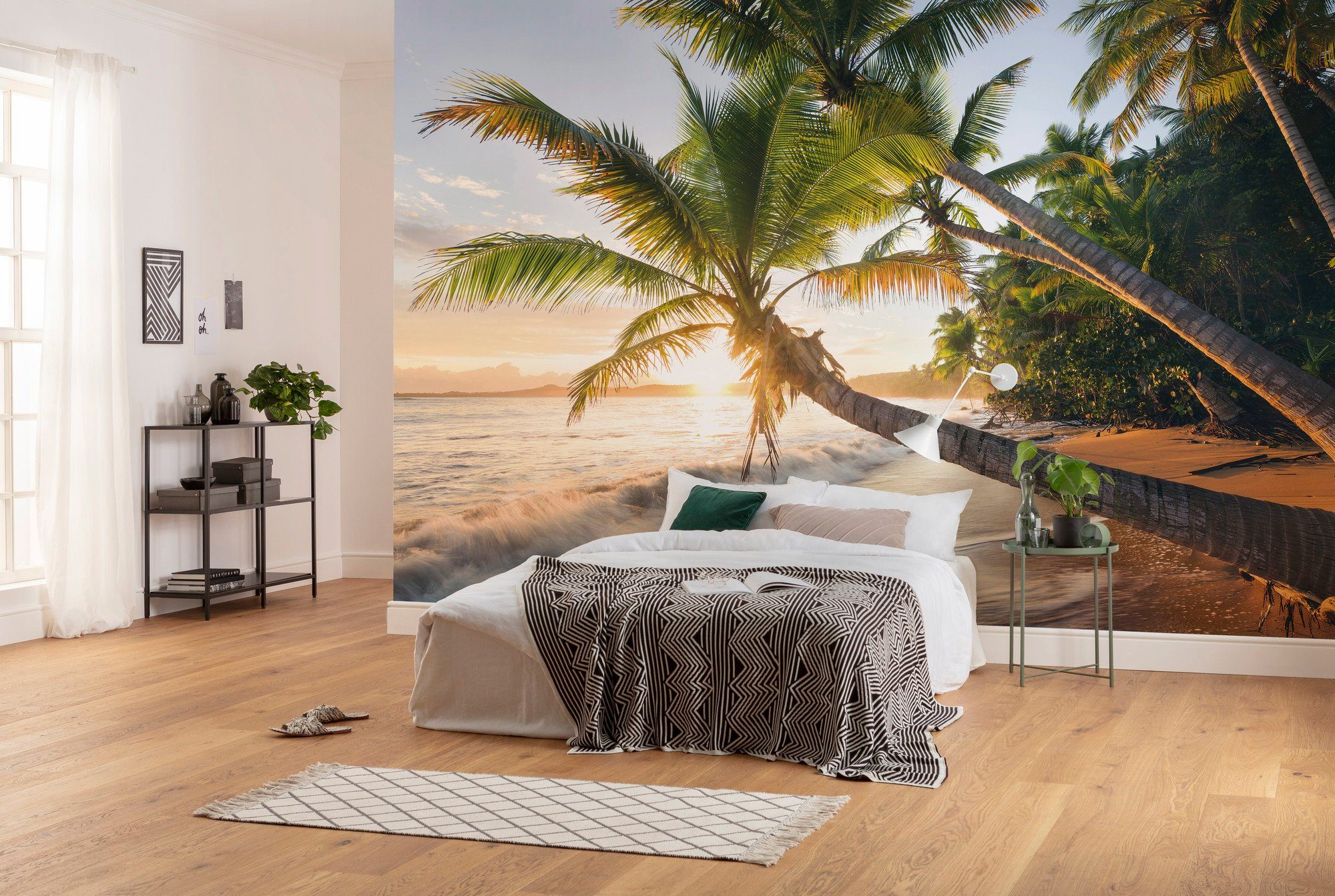 Komar Vliesbehang Digitale print vlies - Strandgeheimnis - Afmeting 450 x 280 cm (9 stuks)