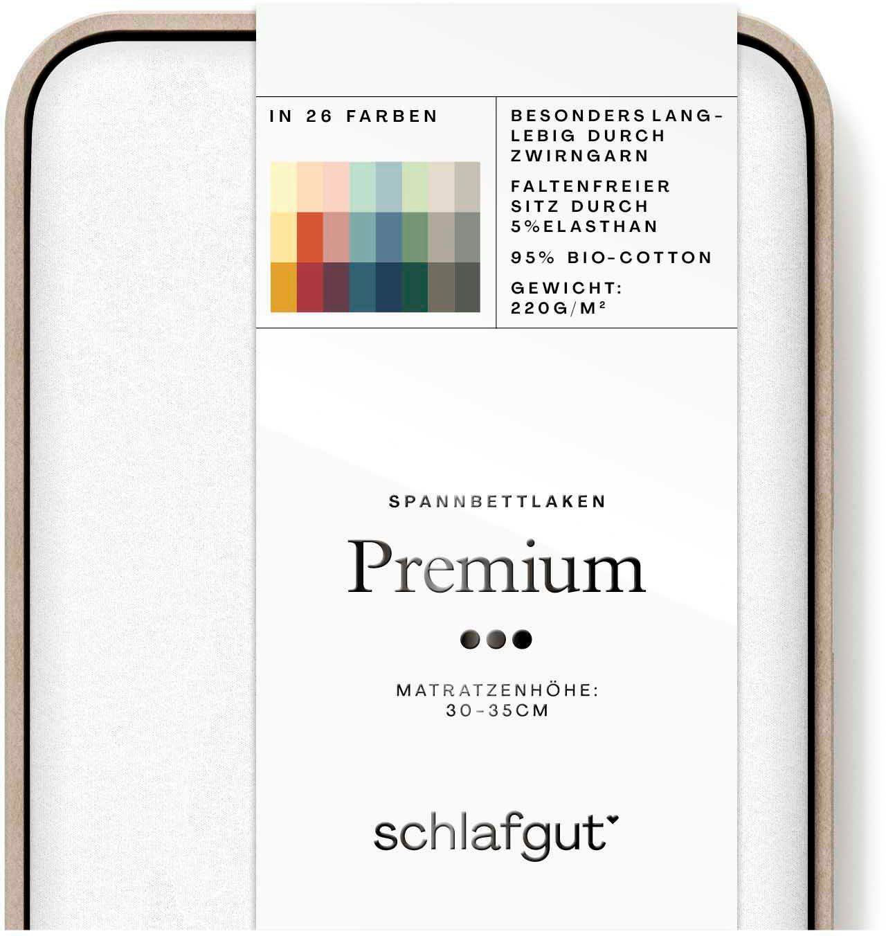 Schlafgut Hoeslaken Premium Zero Waste verpakking, PREMIUM kwaliteit (1 stuk)