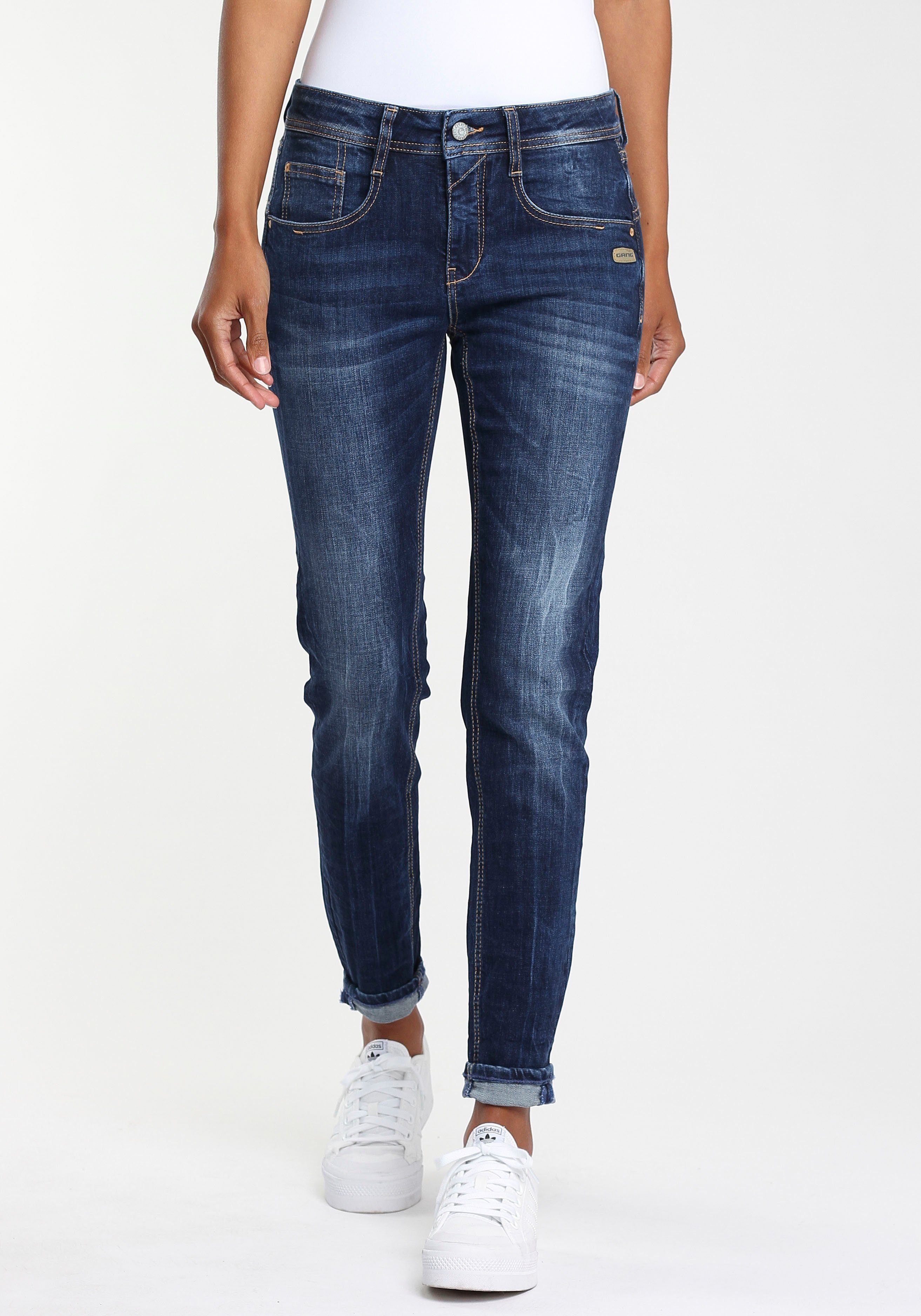 GANG Relax fit jeans 94AMELIE met dubbele rechter achterzak