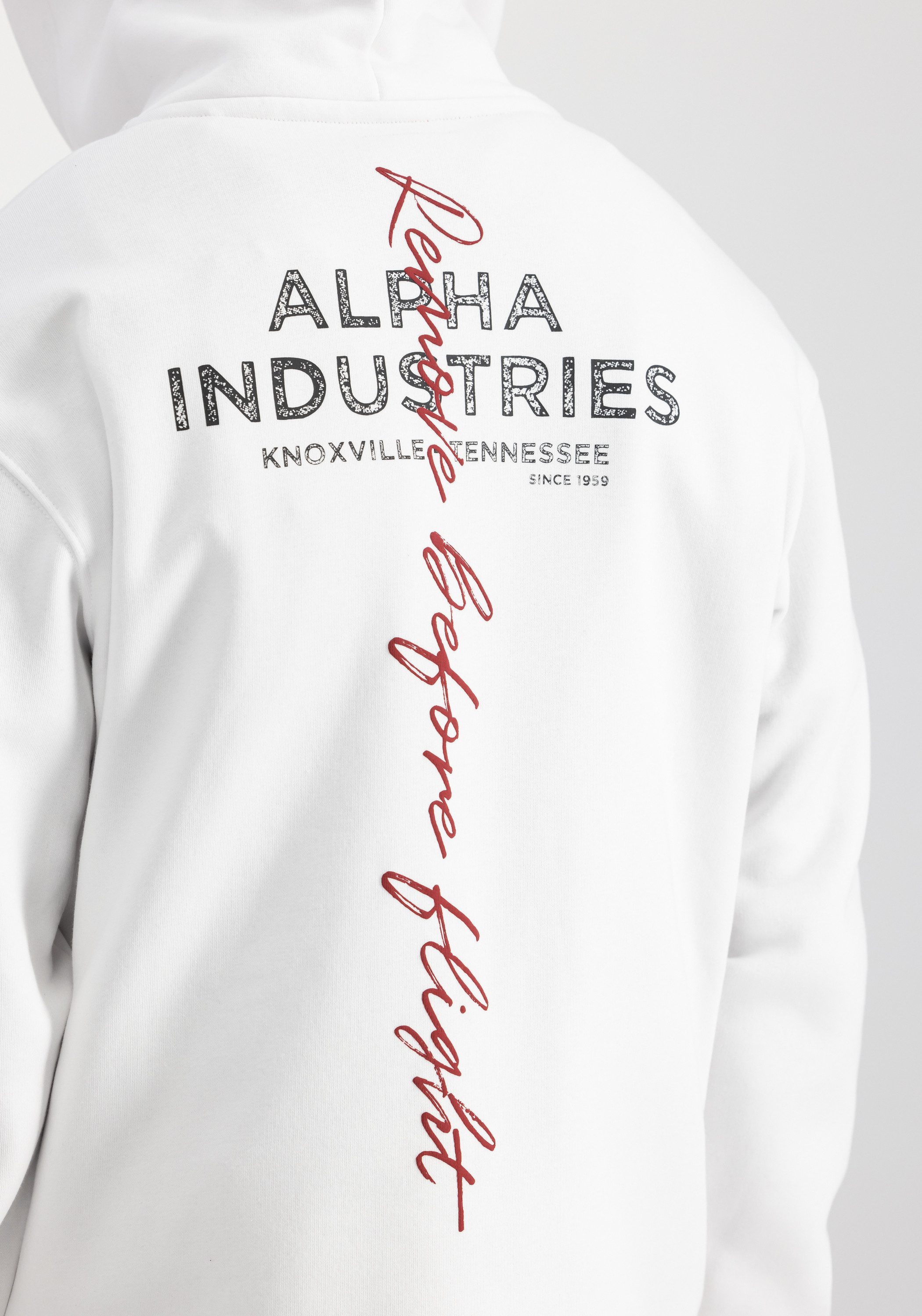 Alpha Industries Hoodie Alpha Industries Men - Hoodies Signature Back Print Hoodie