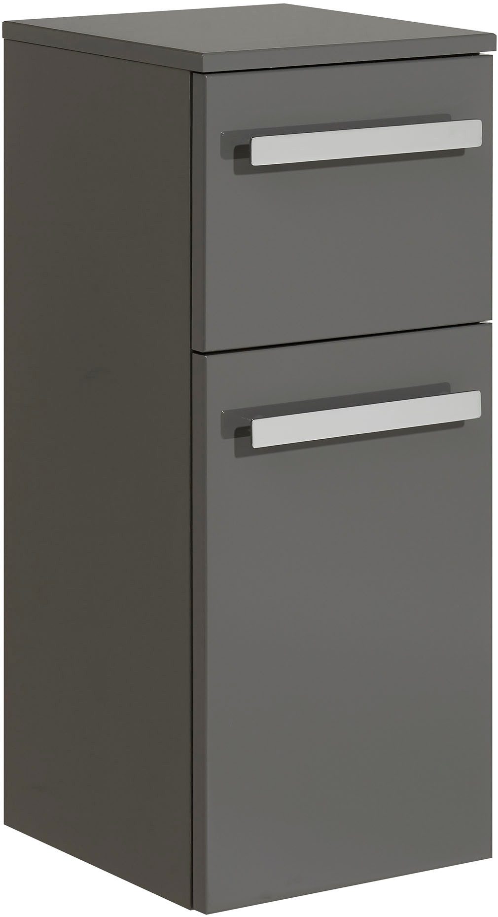 Saphir Onderkast Serie 4005 Badschrank 30cm breit, 1 Tür, 1 Schublade, inkl. Türdämpfer